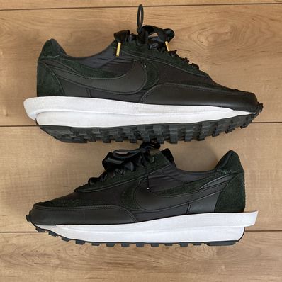sacai × Nike LDV Waffle "Triple Black"