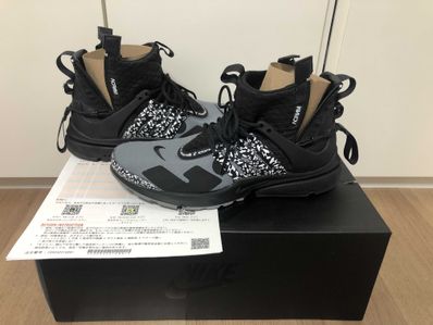 ACRONYM × Nike Air Presto Mid "Cool Grey/Black"