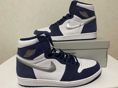 Nike Air Jordan 1 High OG CO.JP "White/Midnight Navy" (2020)(ブリーフケースなし)
