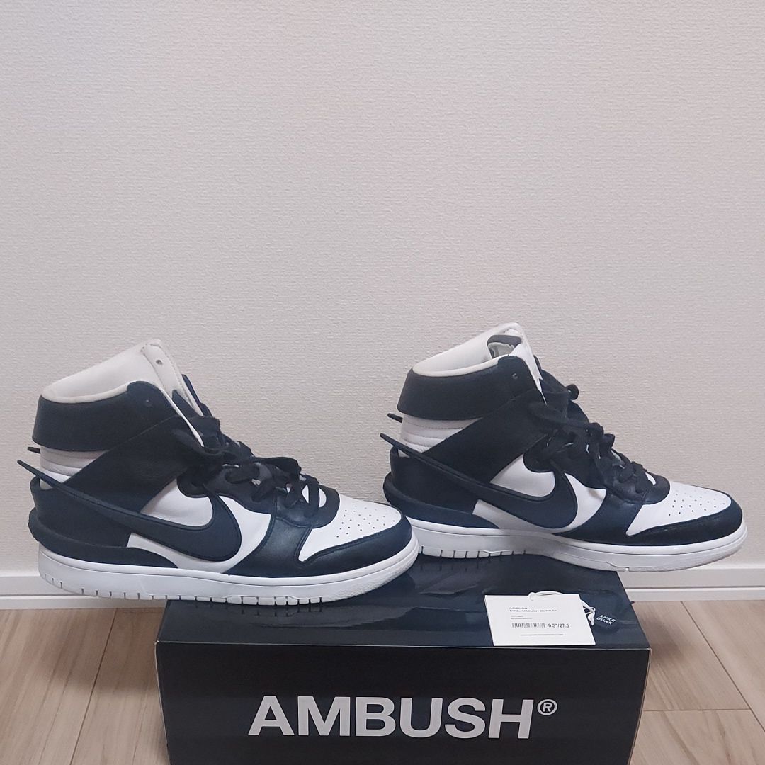 AMBUSH × Nike Dunk High "Black"