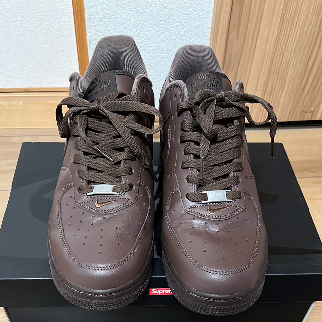 Supreme × Nike Air Force 1 Low "Baroque Brown"