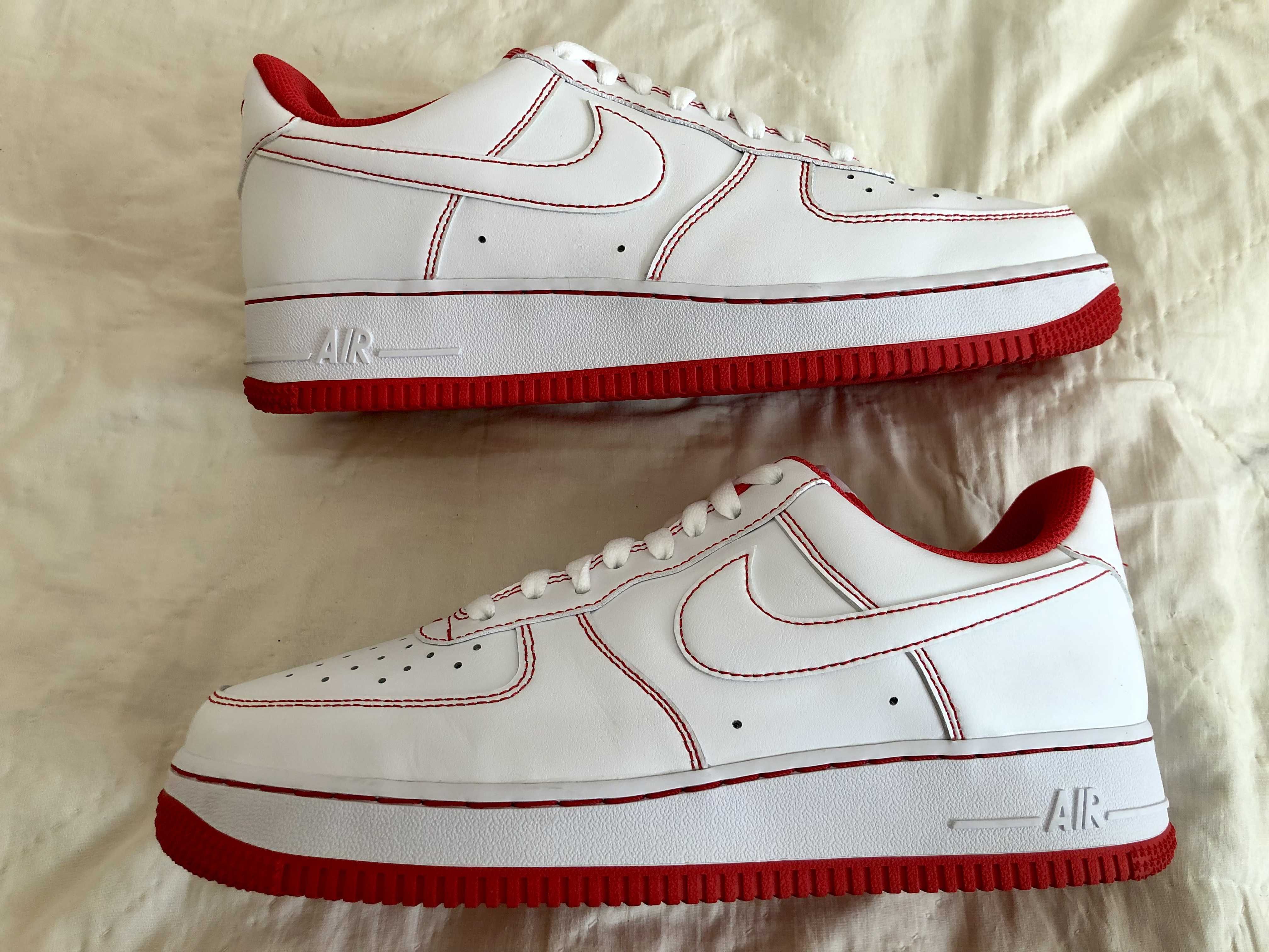 Nike Air Force 1 Low '07 Stitch "Radiant Red"