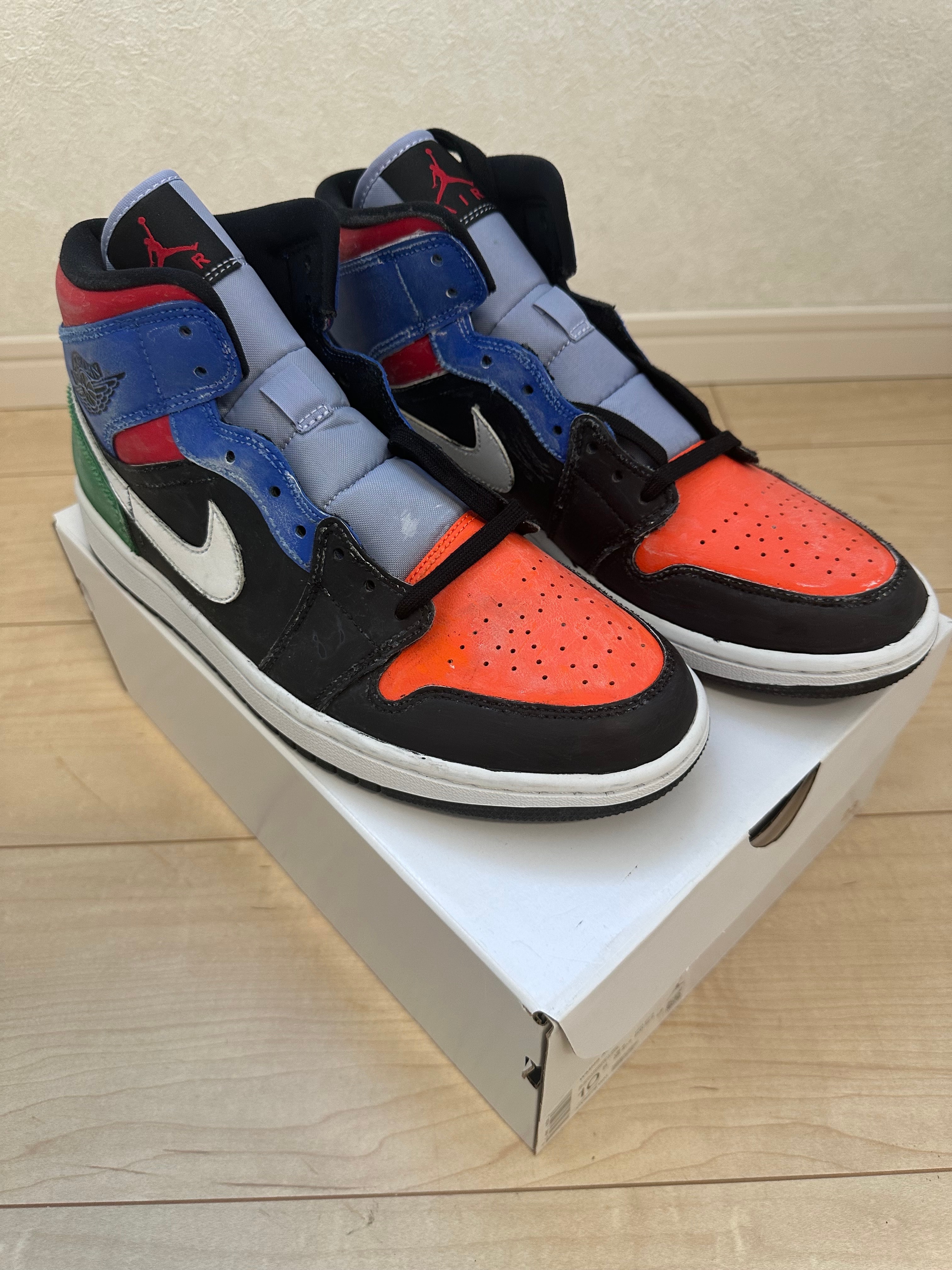Nike Women's Air Jordan 1 Mid "Multi Patent"