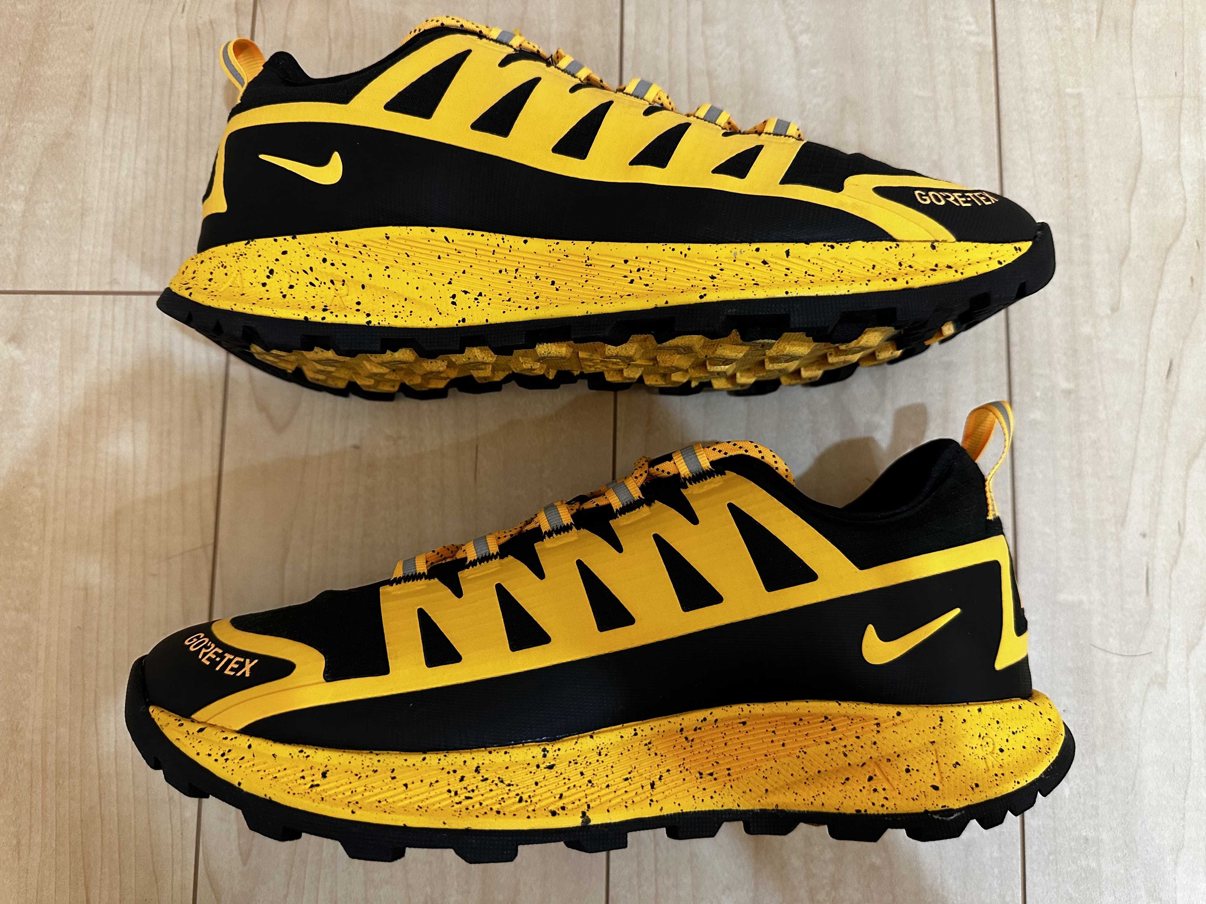 NIKE ACG AIR NASU GORE-TEX "BLACK/LASER ORANGE"