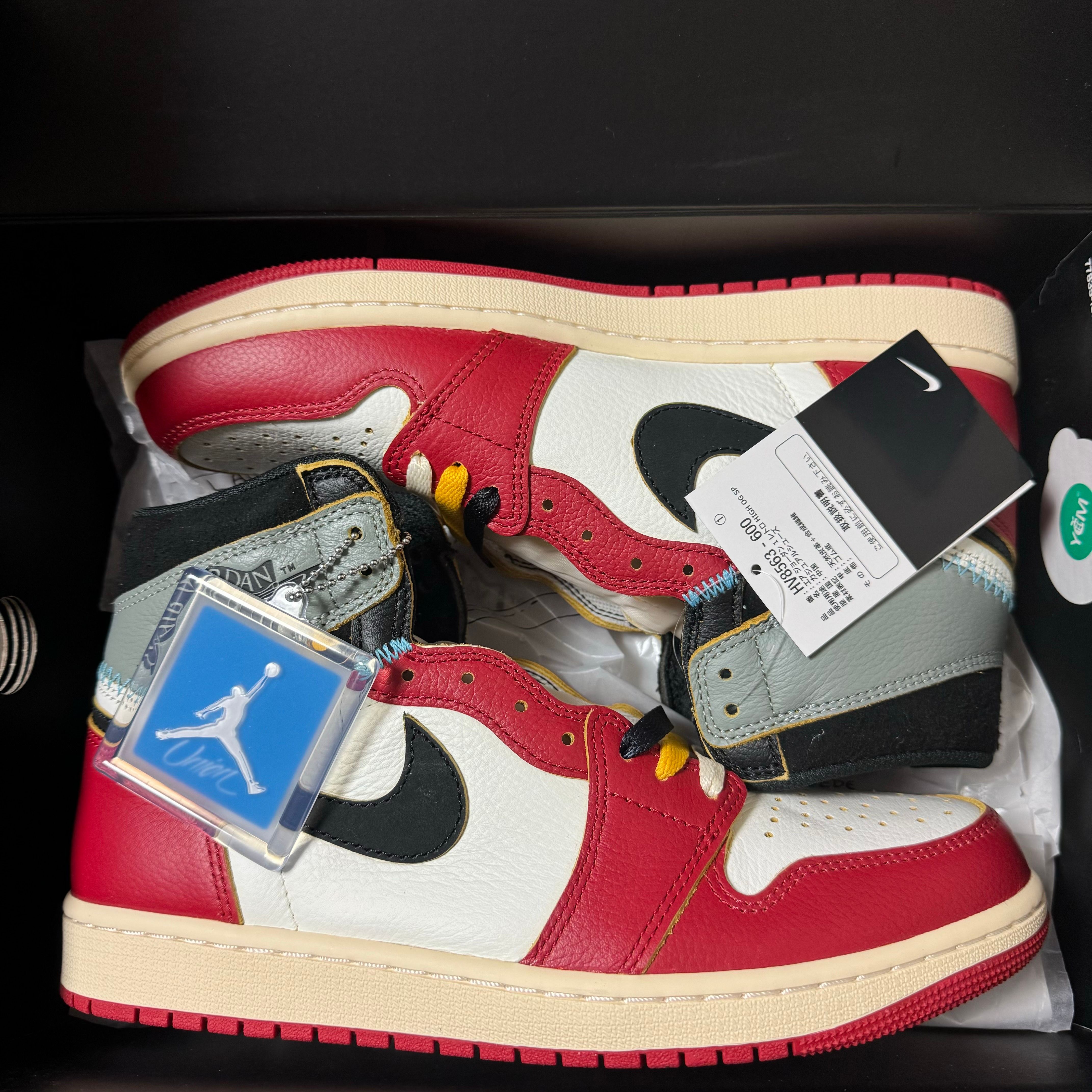 UNION × Nike Air Jordan 1 Retro High OG "Chicago/Shadow"