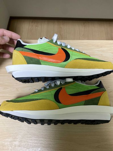 sacai × Nike LDV Waffle "Green"