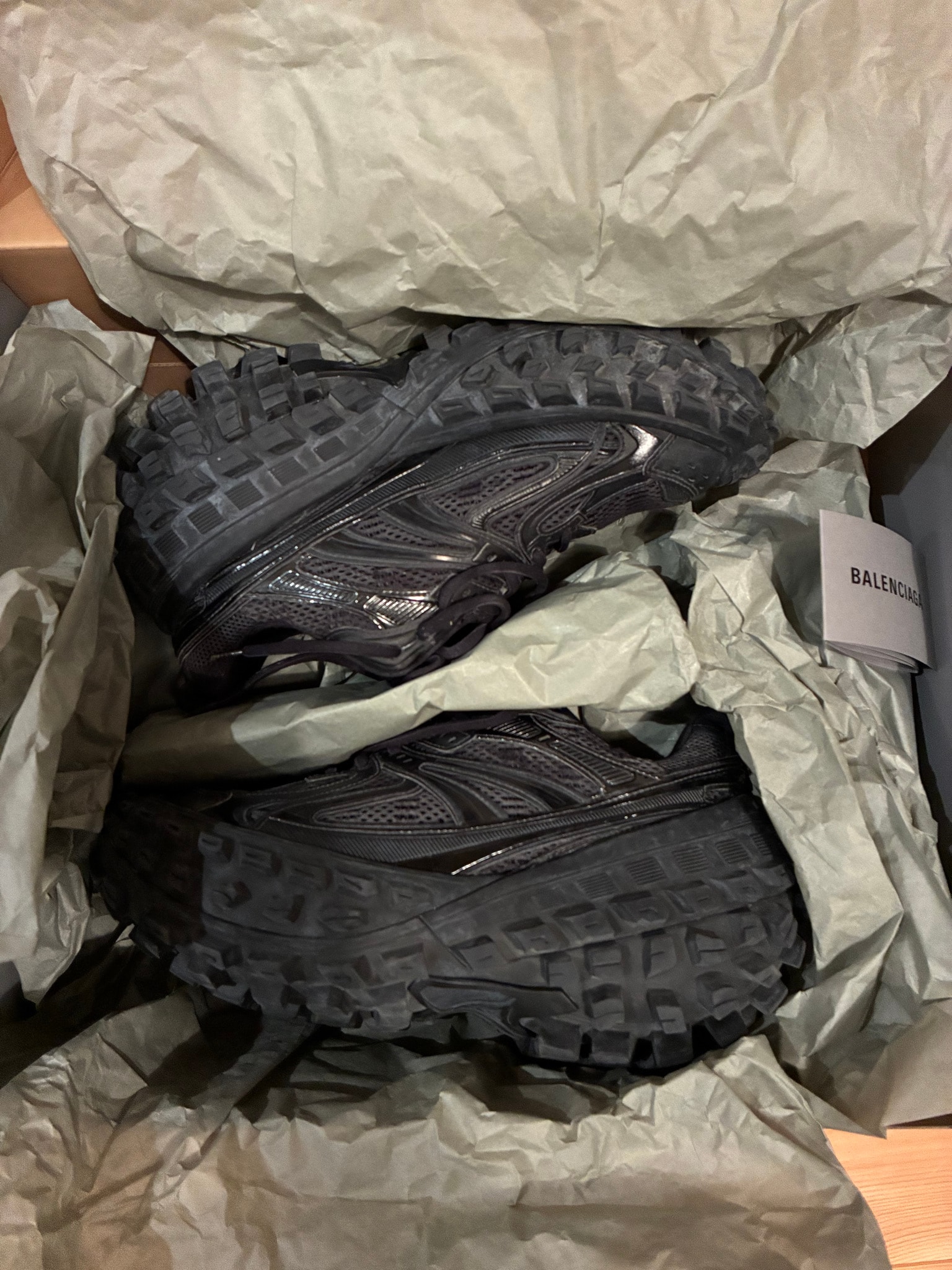 BALENCIAGA Bouncer (Defender) Sneaker "Black"