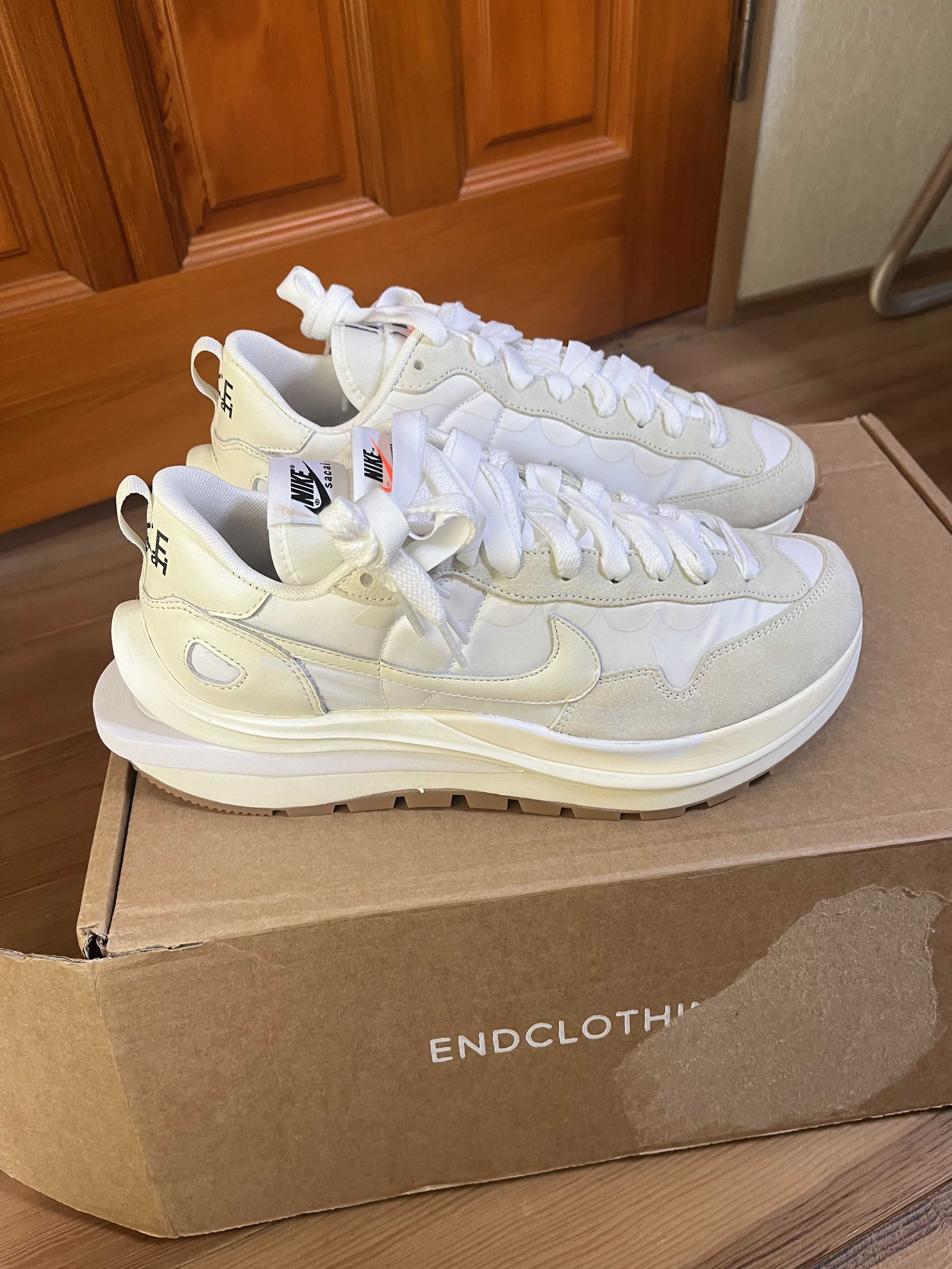 sacai × Nike Vapor Waffle "White Gum"