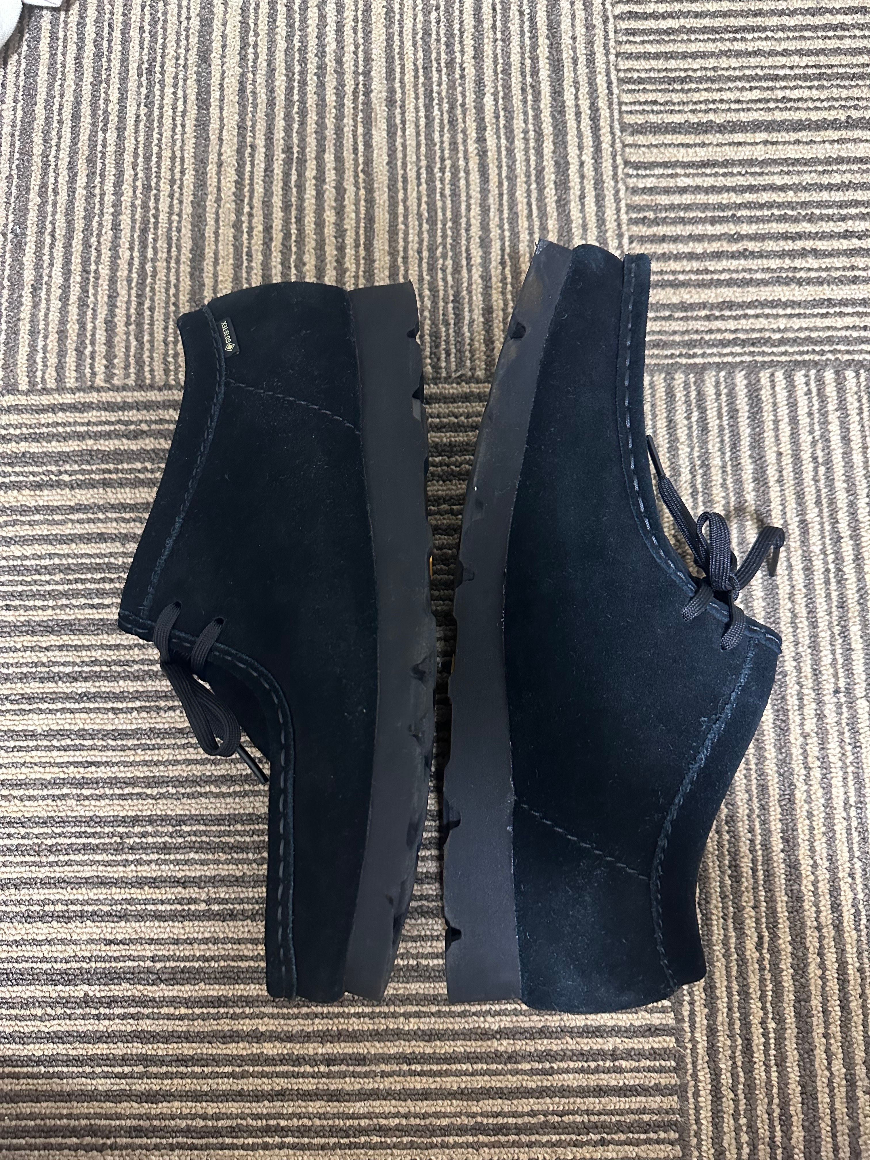 Clarks Wallabee GORE-TEX "Black Suede"