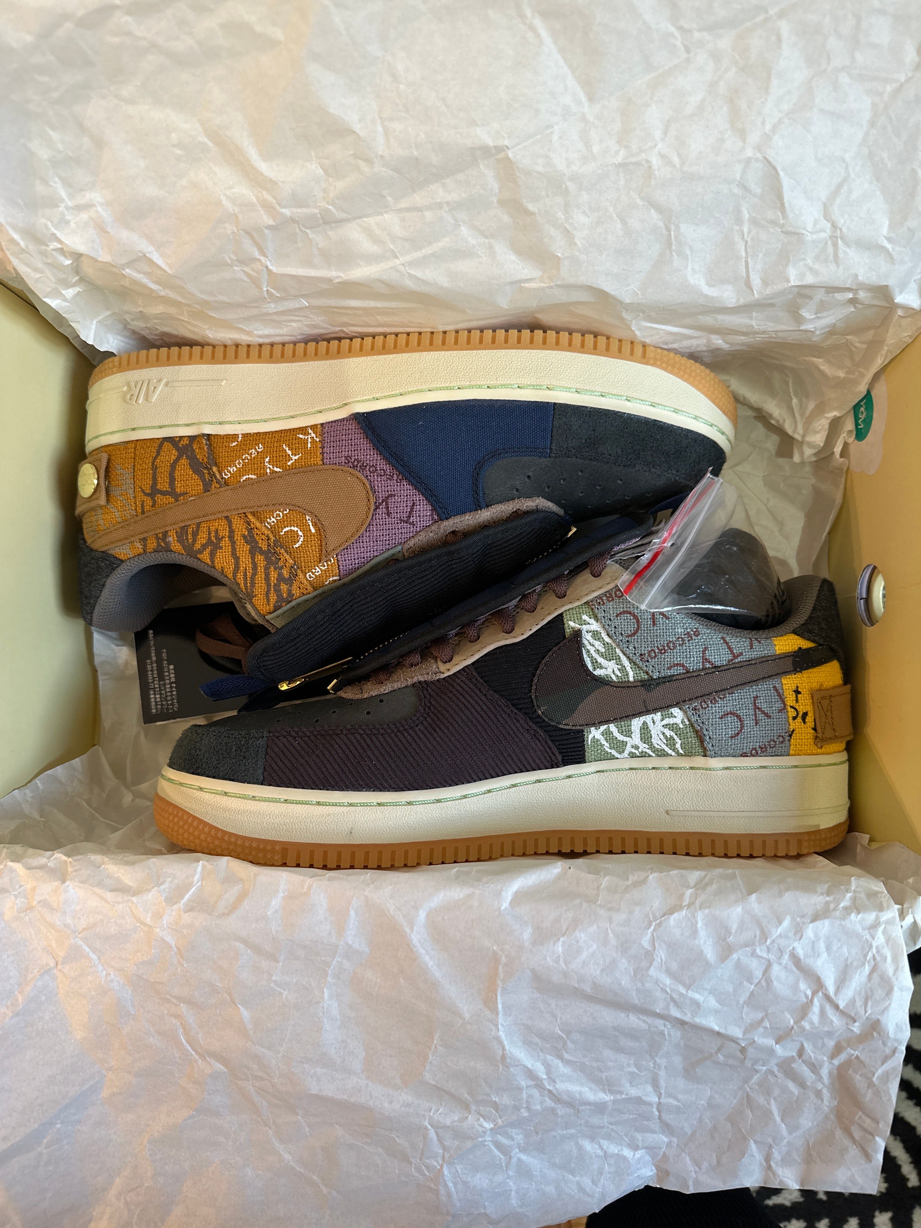 Travis Scott × Nike Air Force 1 Low Cactus Jack "Multi Color"