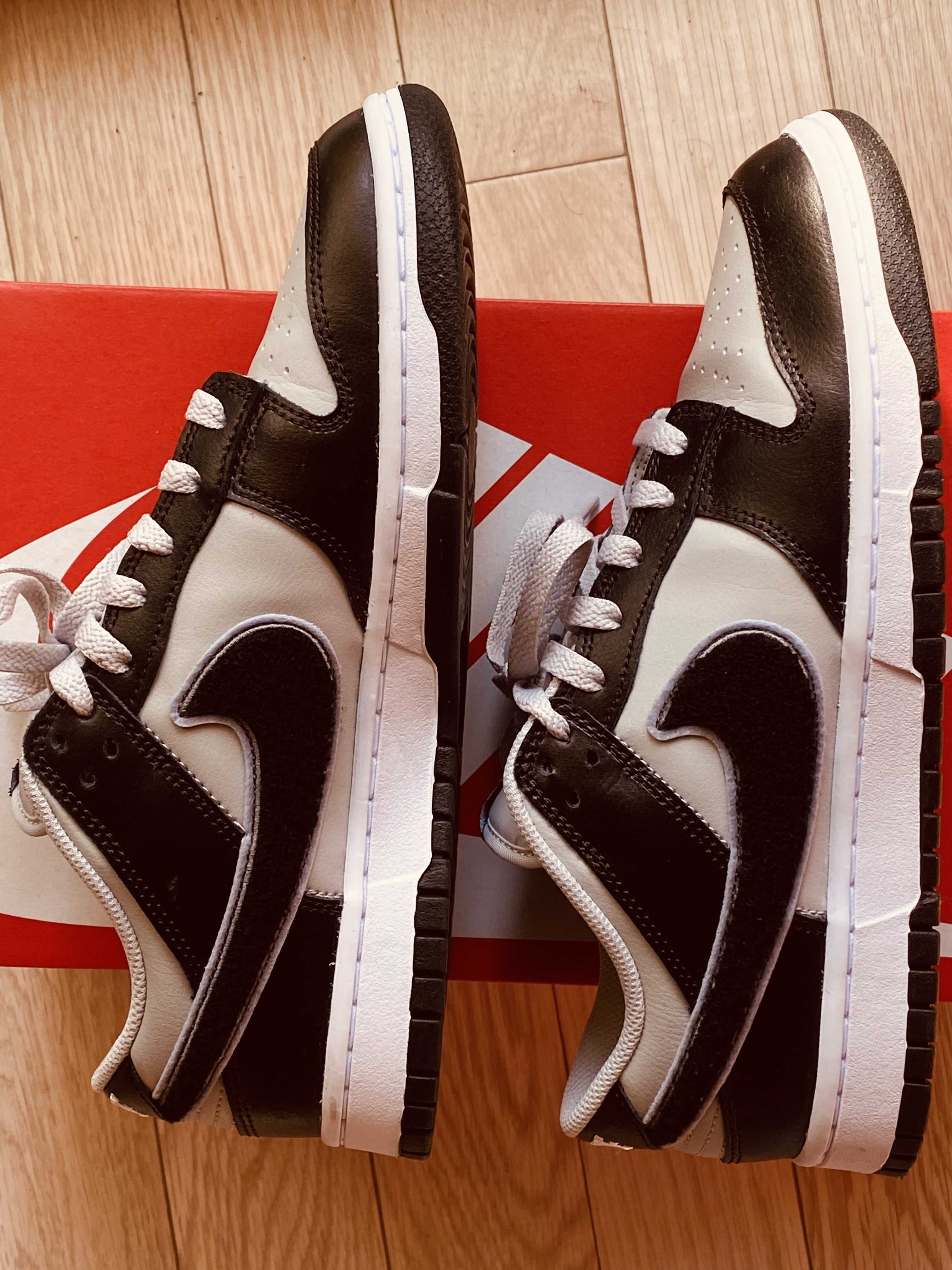 Nike Dunk Low Retro Chenille Swoosh "Black Grey"