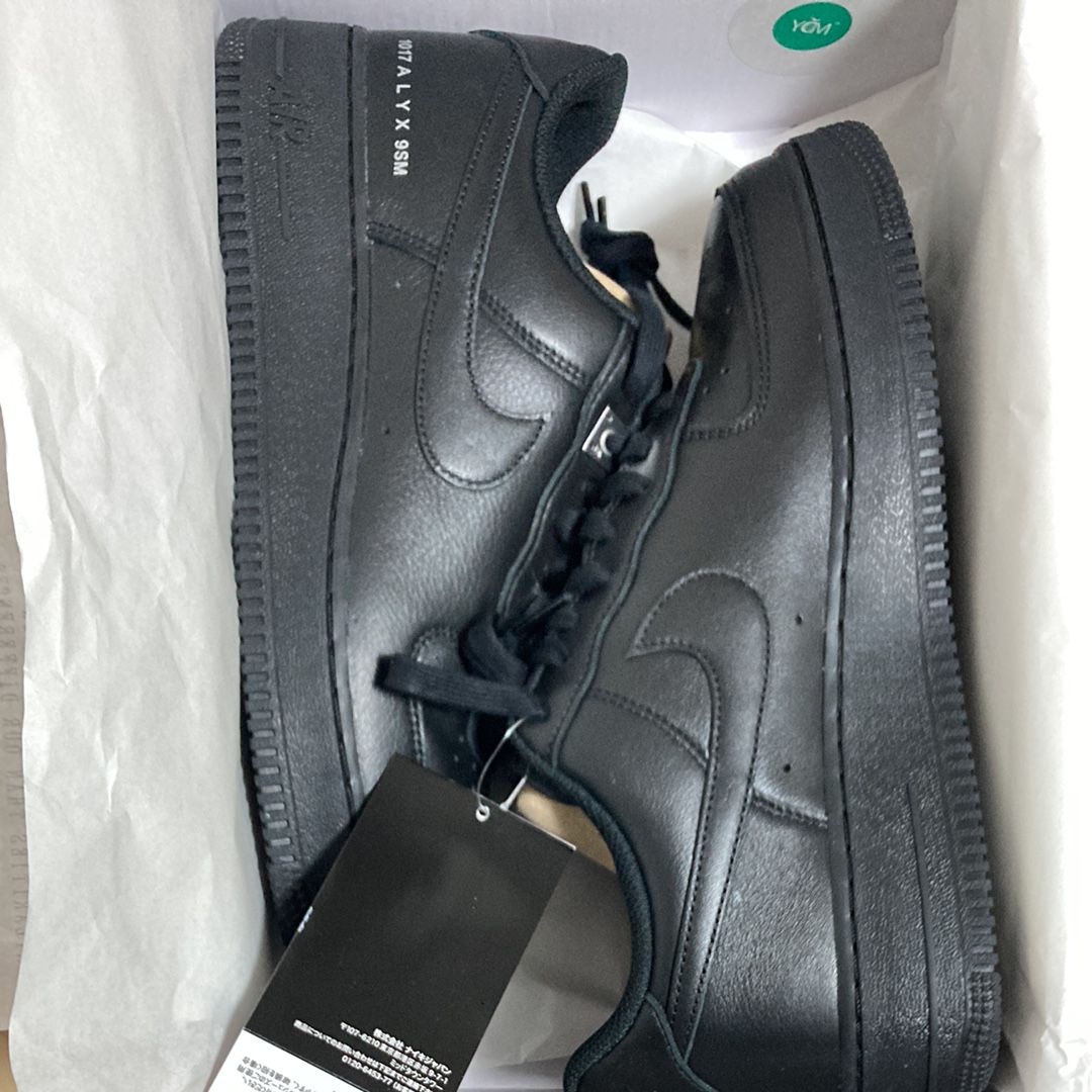 1017 ALYX 9SM × Nike Air Force 1 Low "Black"