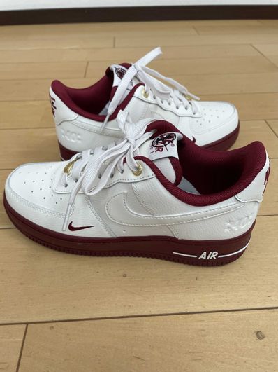 Nike Women's Air Force 1 Low 40th Anniversary "Sail/Team Red"