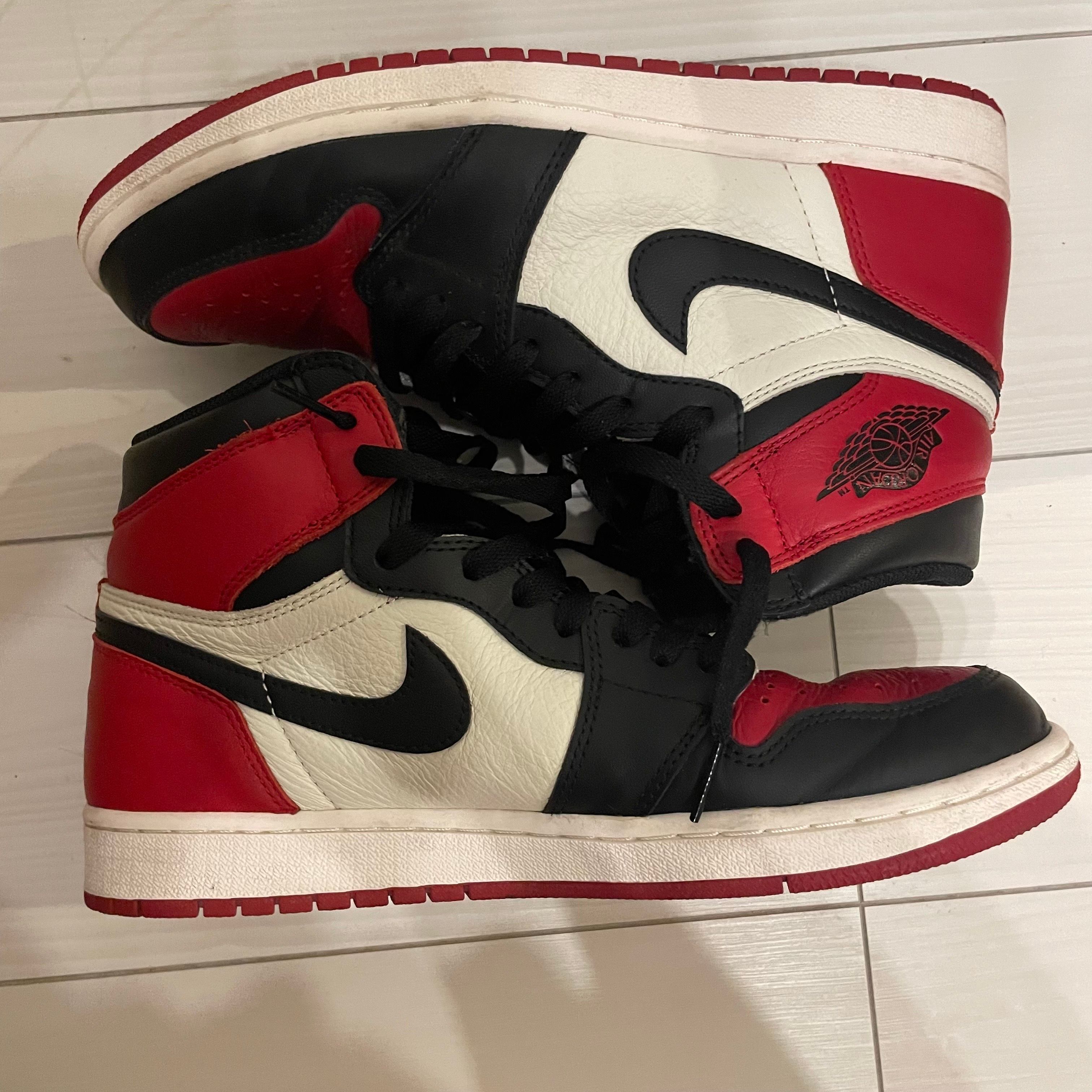 Nike Air Jordan 1 Retro High OG "Bred Toe"