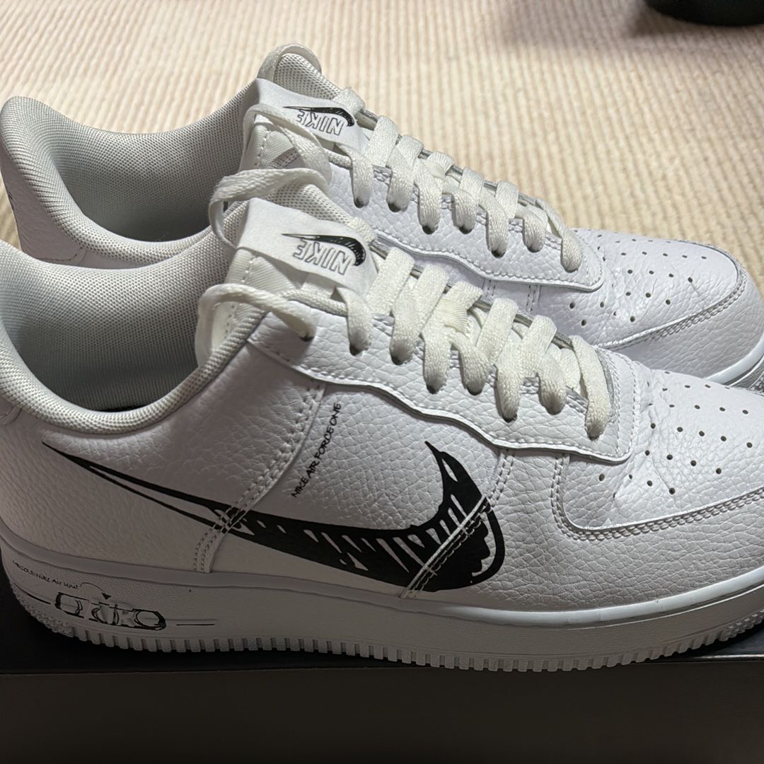 Nike Air Force 1 Low LV8 Utility "Black Sketch"