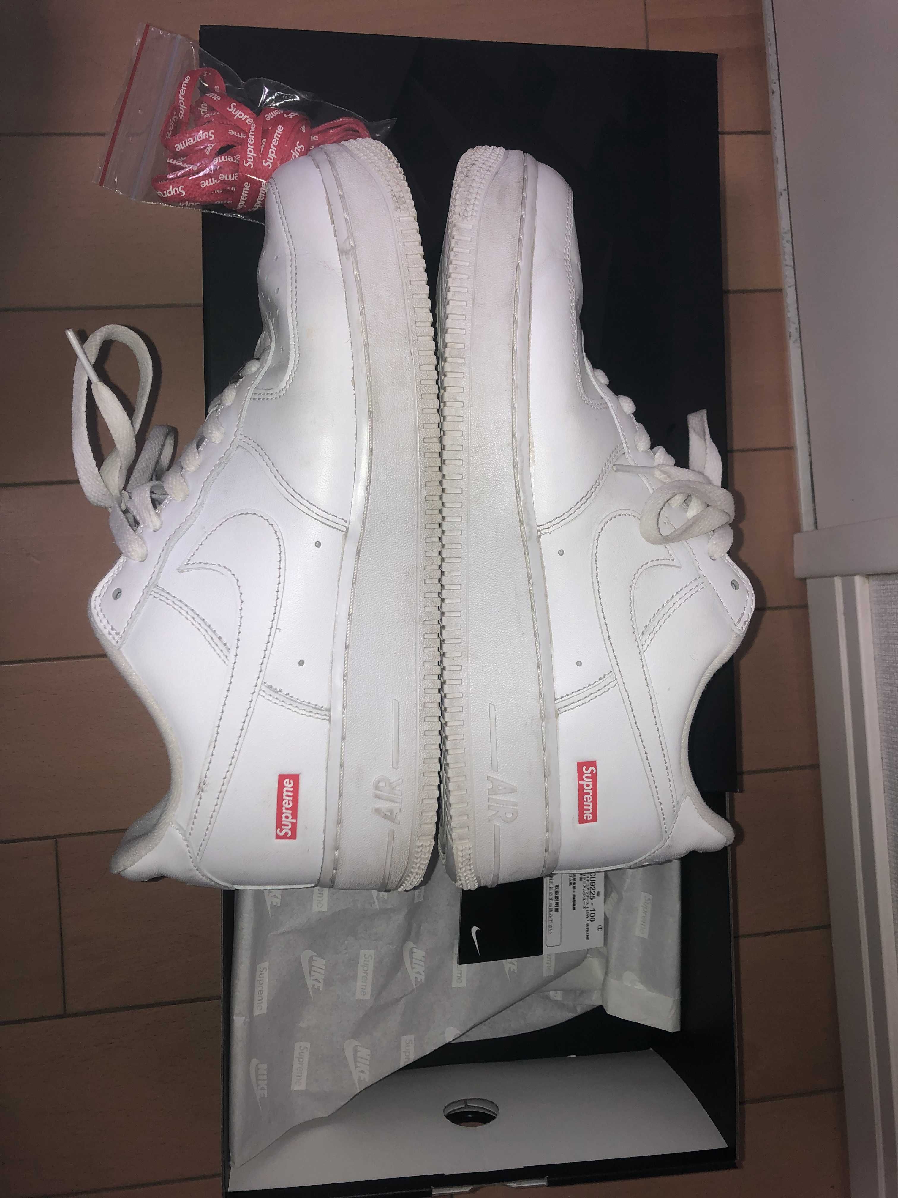 Supreme × Nike Air Force 1 Low "White"