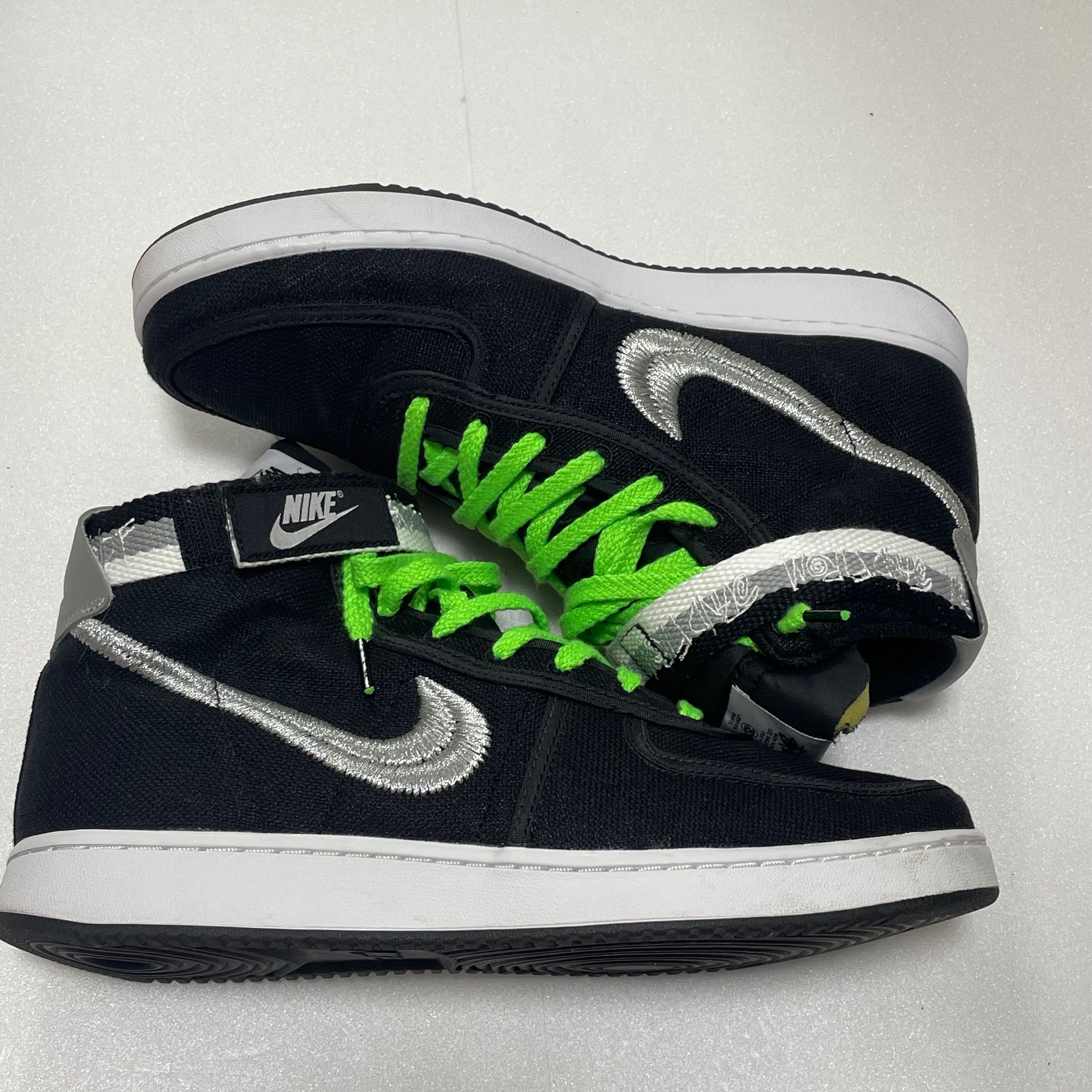 Stussy × Nike Vandal High "Black"