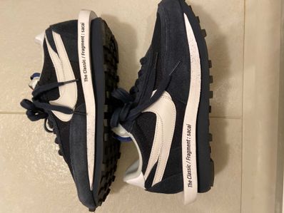 Fragment × sacai × Nike LD Waffle "Blackended Blue"