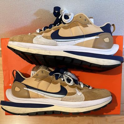 Sacai × Nike Vapor Waffle "Sesame And Blue Void"