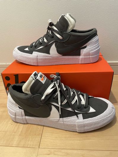 Sacai × Nike Blazer Low "Iron Grey"