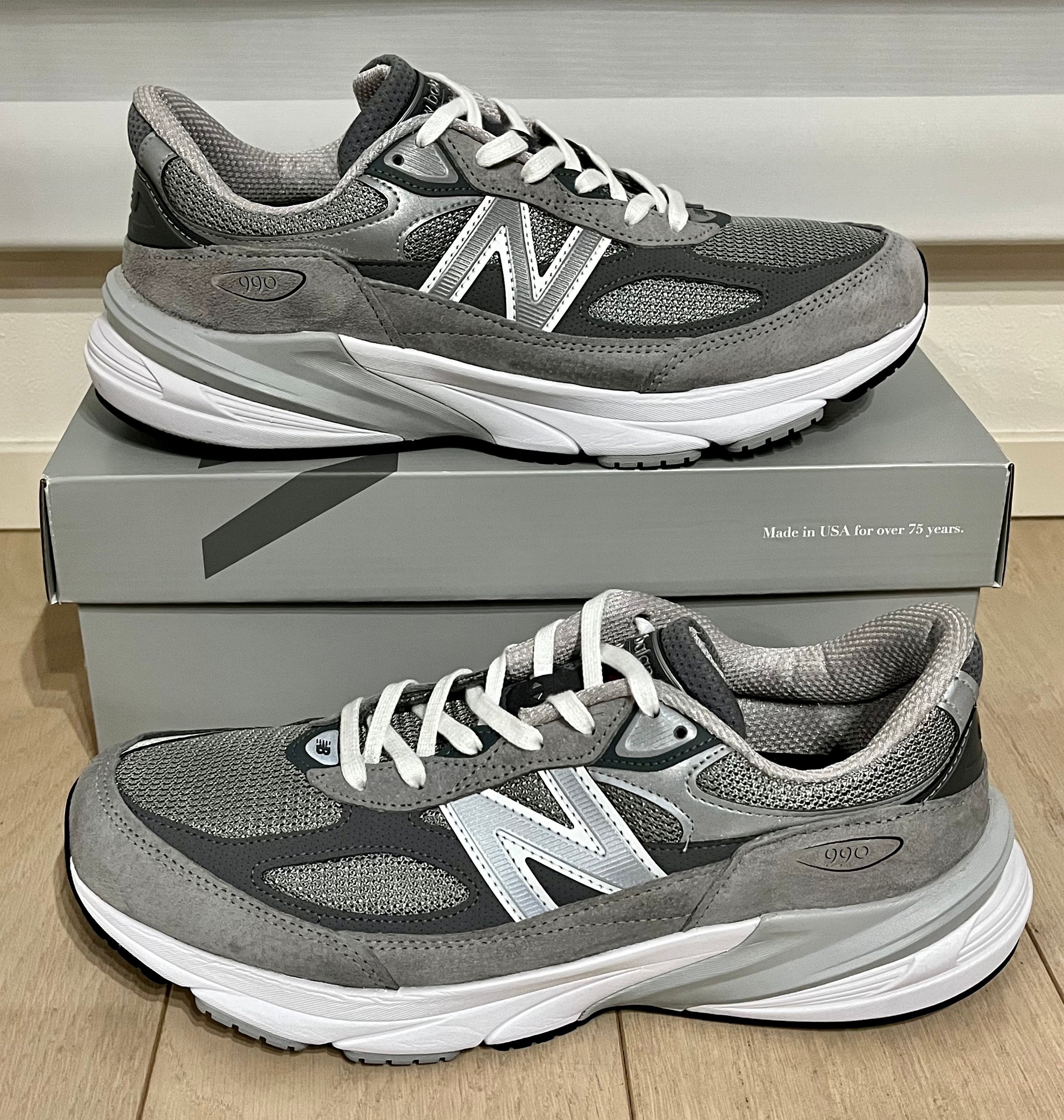 New Balance 990V6 "Gray" (Heel Logo NB)