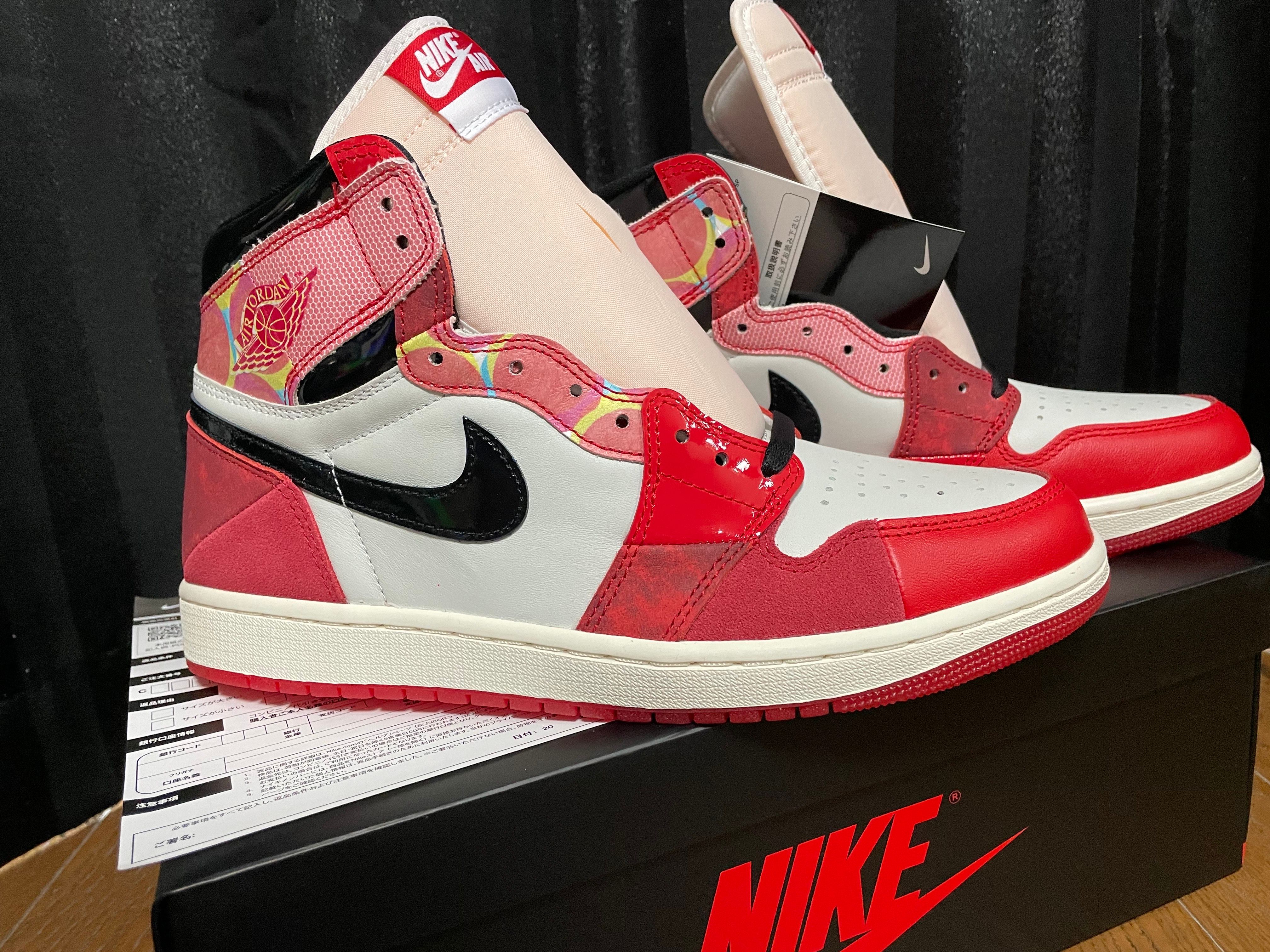 Spider-Man × Nike Air Jordan 1 High OG SP "Next Chapter/Spider-Man:Across the Spider-Verse"