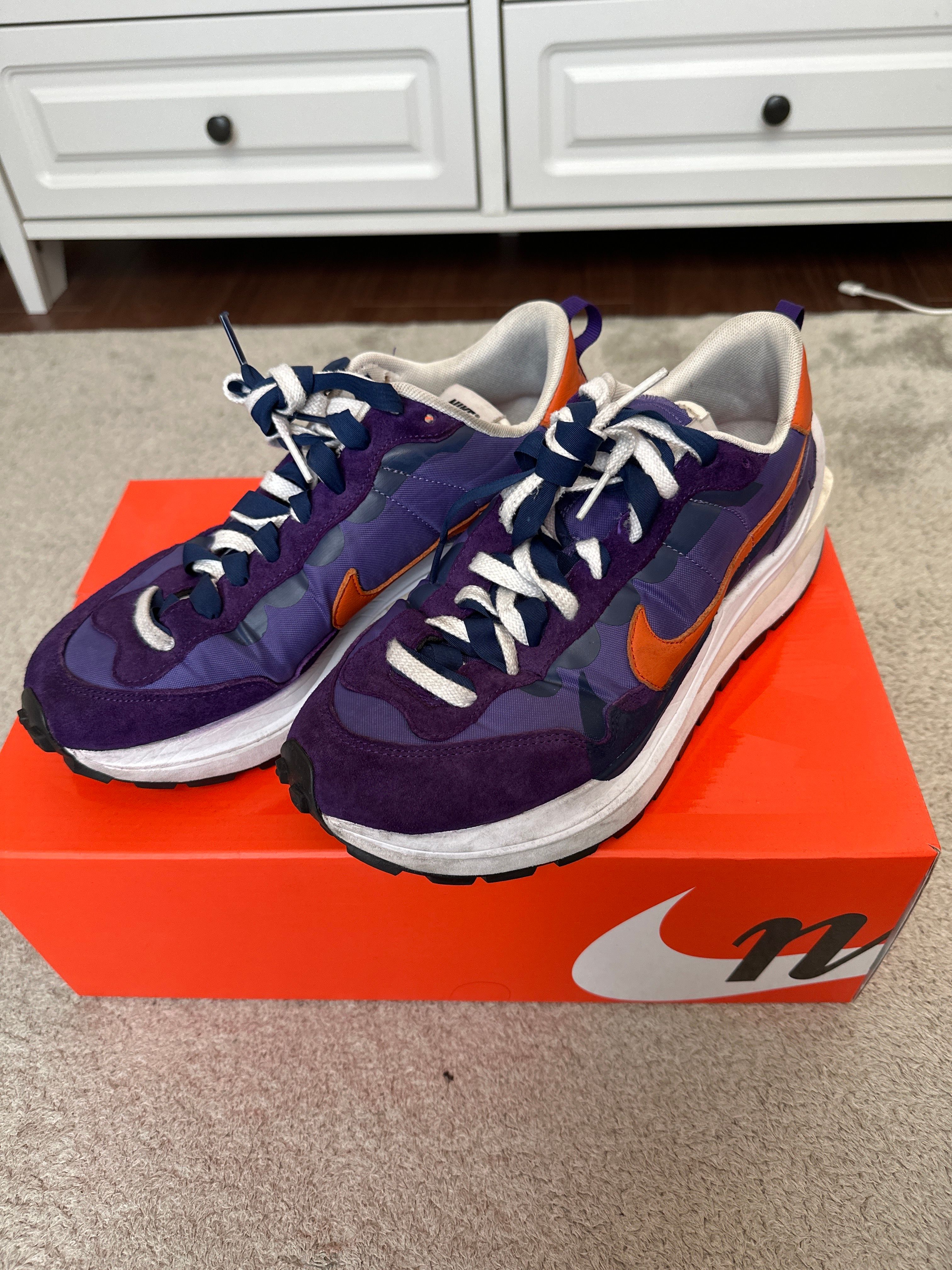 SACAI × NIKE VAPOR WAFFLE "DARK IRIS"