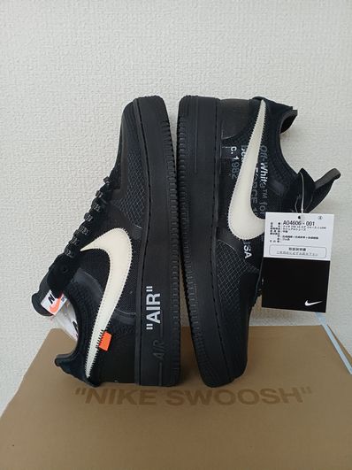 Off-White × Nike Air Force 1 Low "Black"