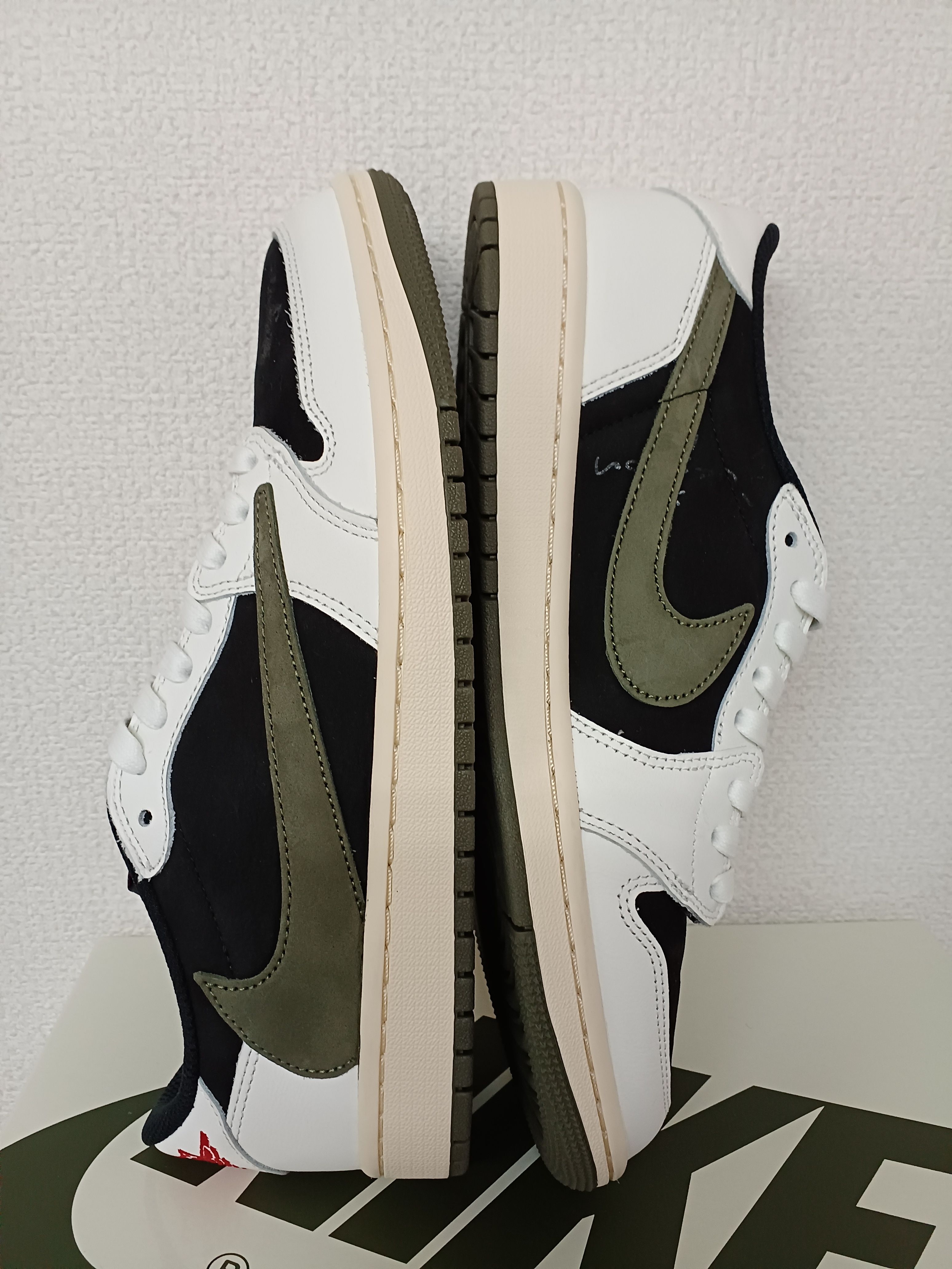 Travis Scott × Nike Women's Air Jordan 1 Low OG "Medium Olive"