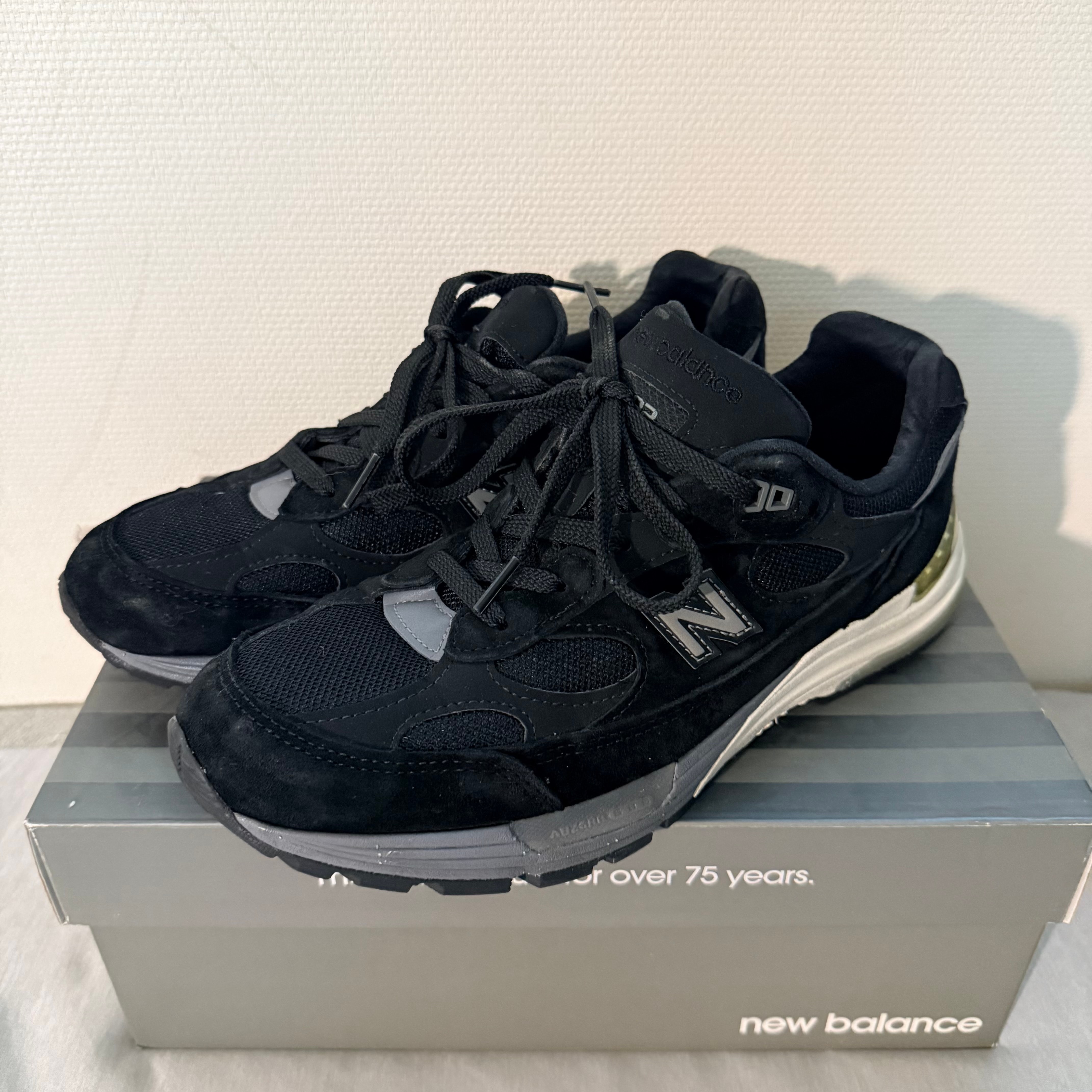 New Balance 992 Made in USA "Black"