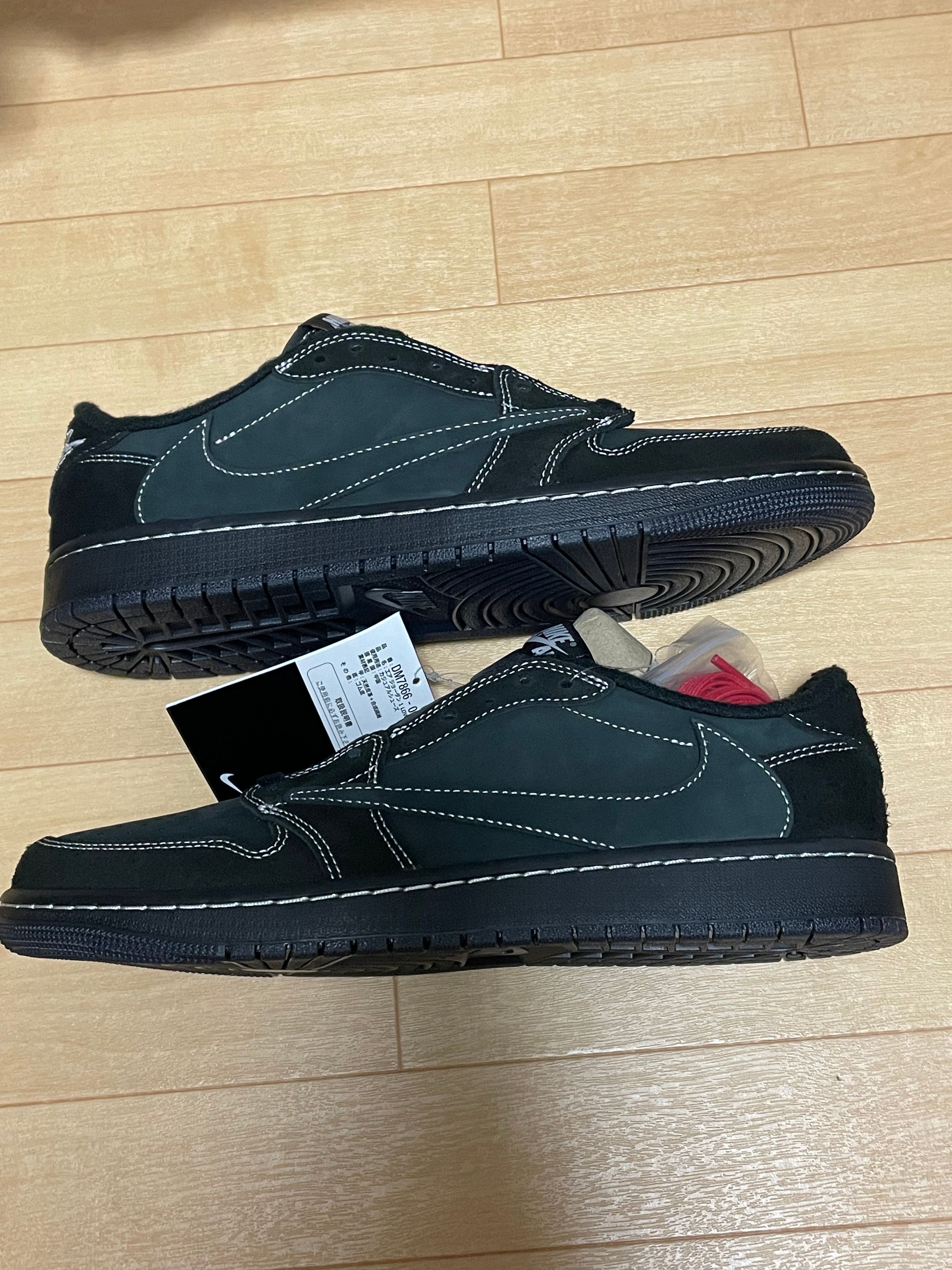 Travis Scott × Nike Air Jordan 1 Low OG SP "Black Phantom"
