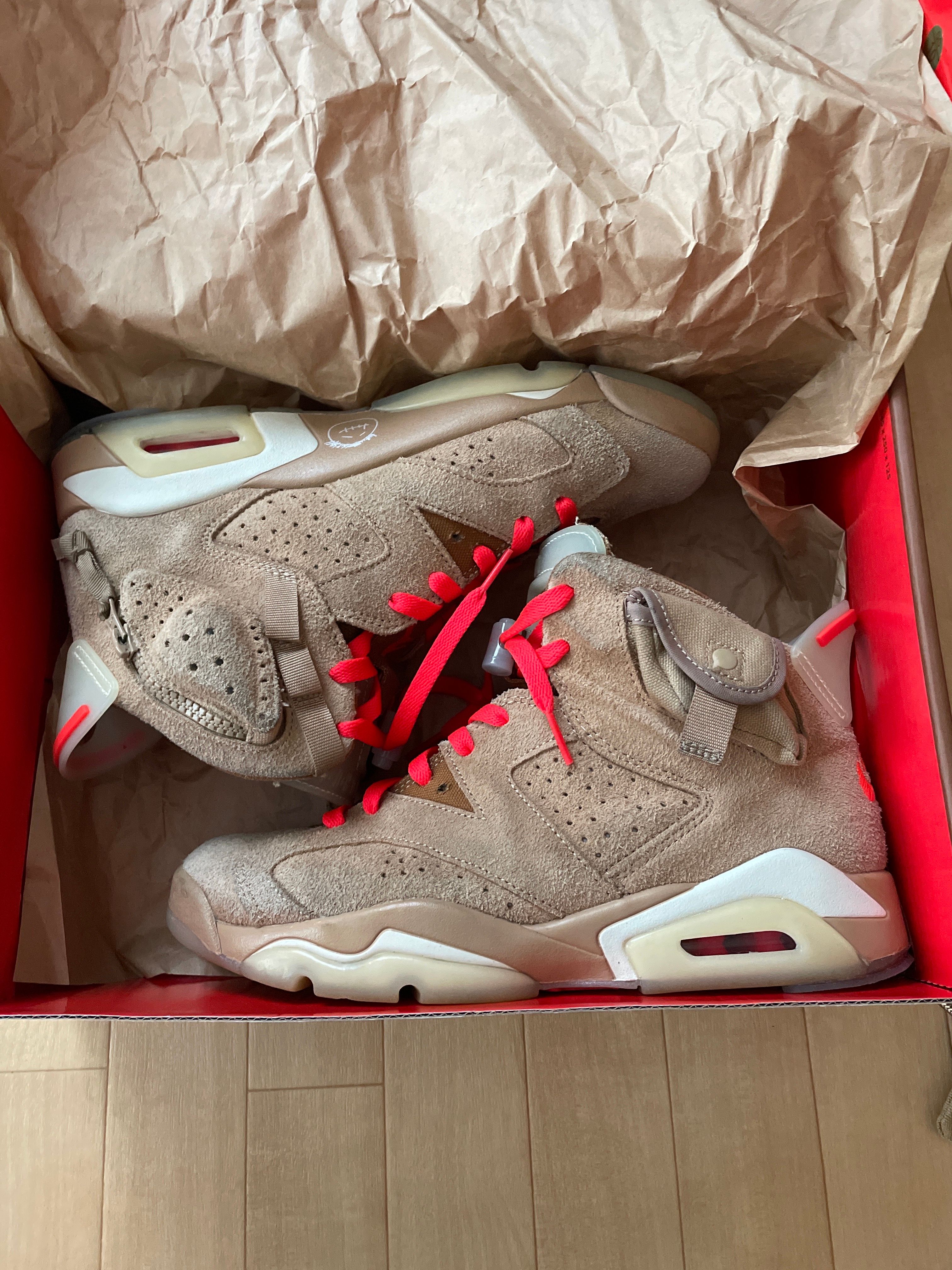 Travis Scott × Nike Air Jordan 6 "British Khaki"