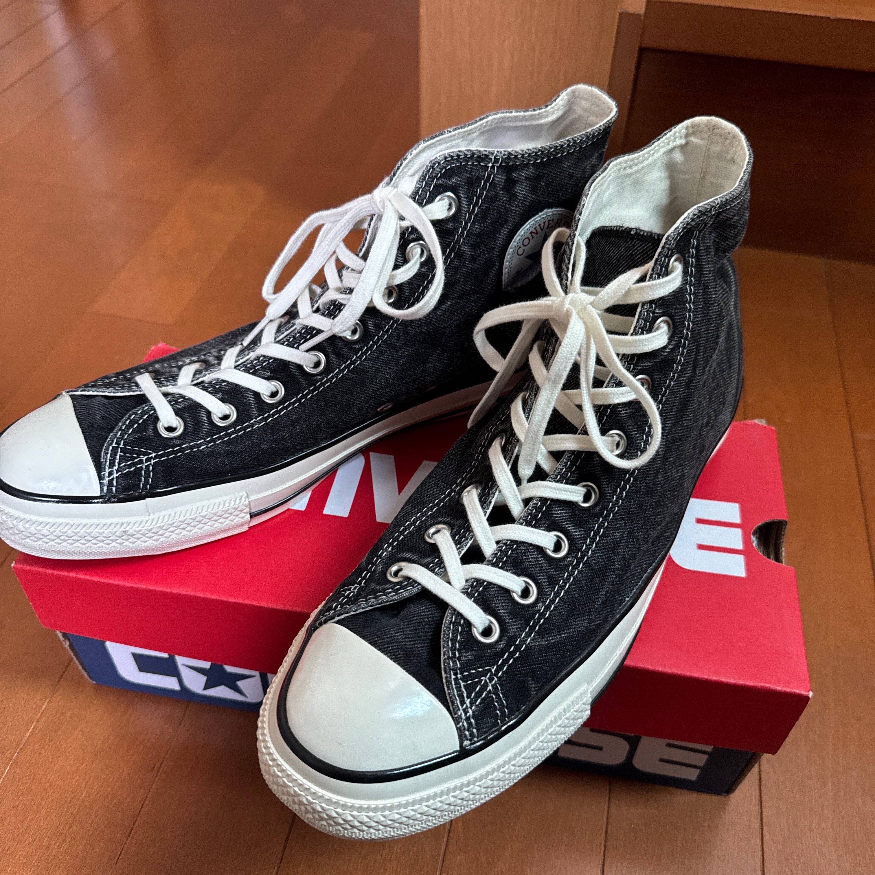 Converse All Star US Ageddenim Hi "Aged Black"