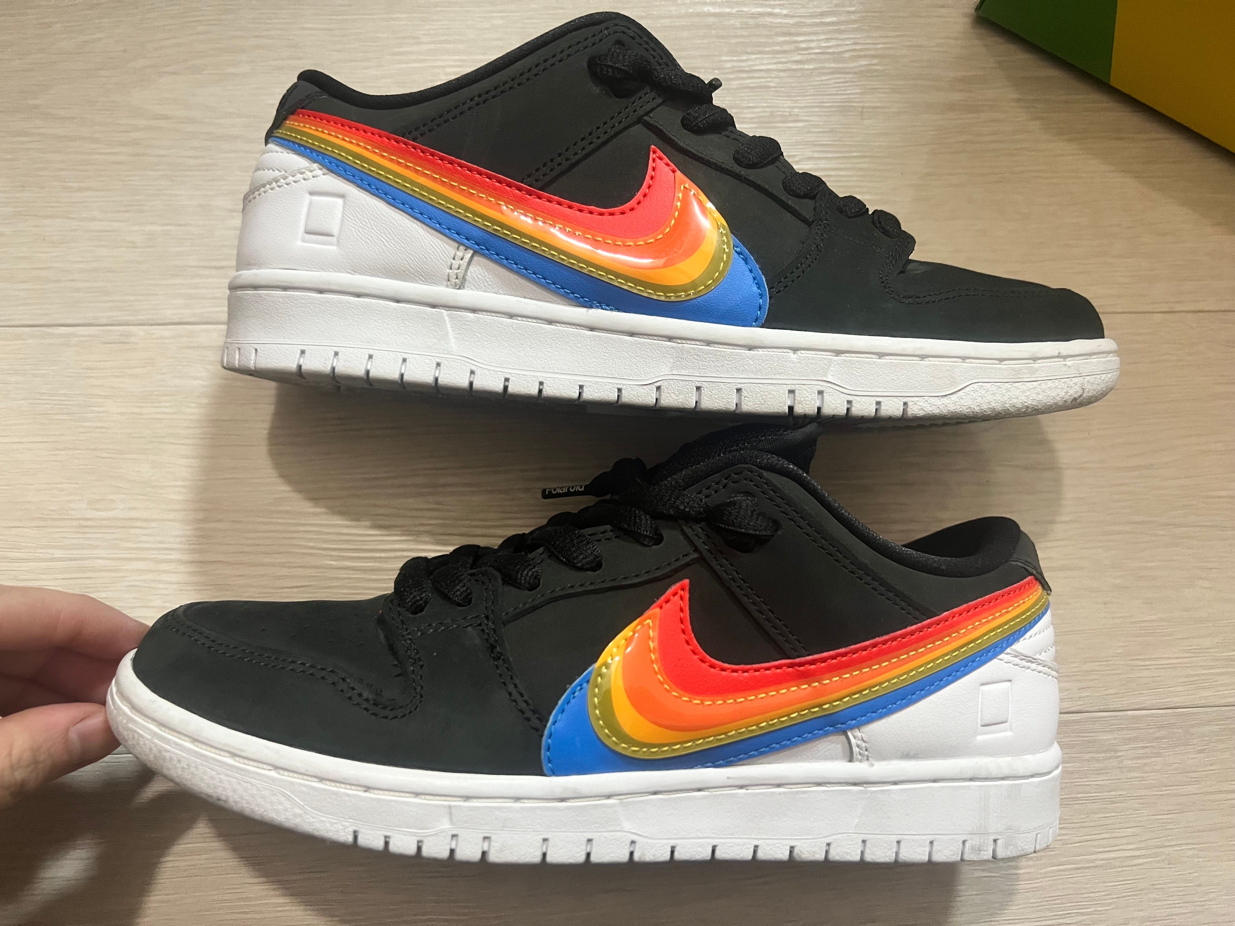 Polaroid × Nike SB Dunk Low Pro QS "Black/White"