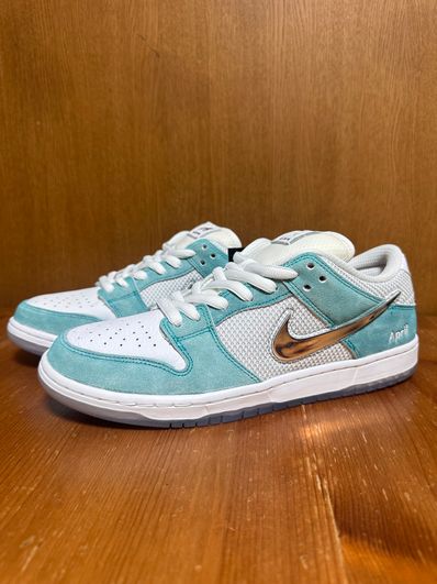 APRIL SKATEBOARDS × Nike SB Dunk Low Pro QS "White and Multi-Color"