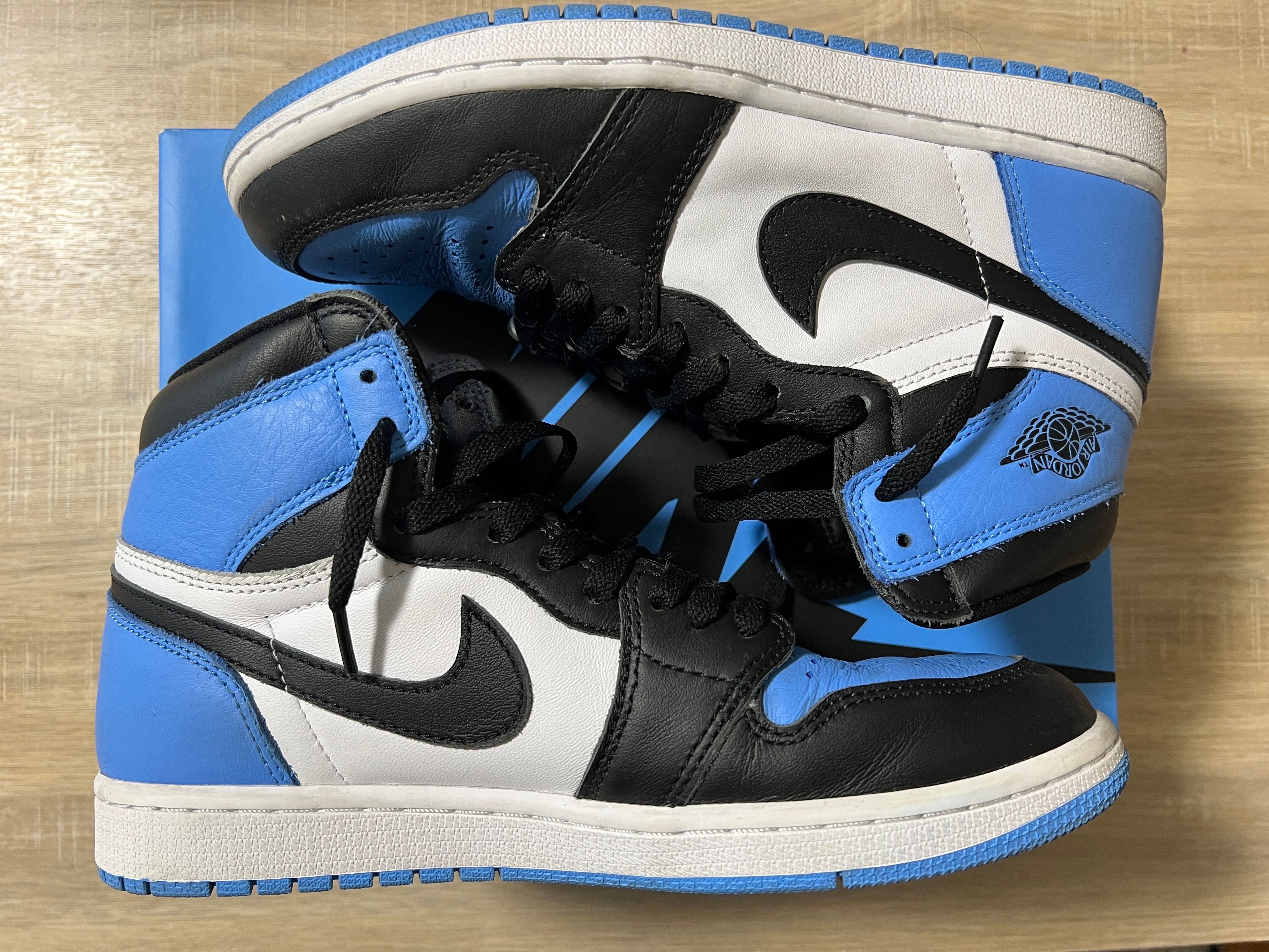 Nike Air Jordan 1 Retro High OG "University Blue/UNC Toe"