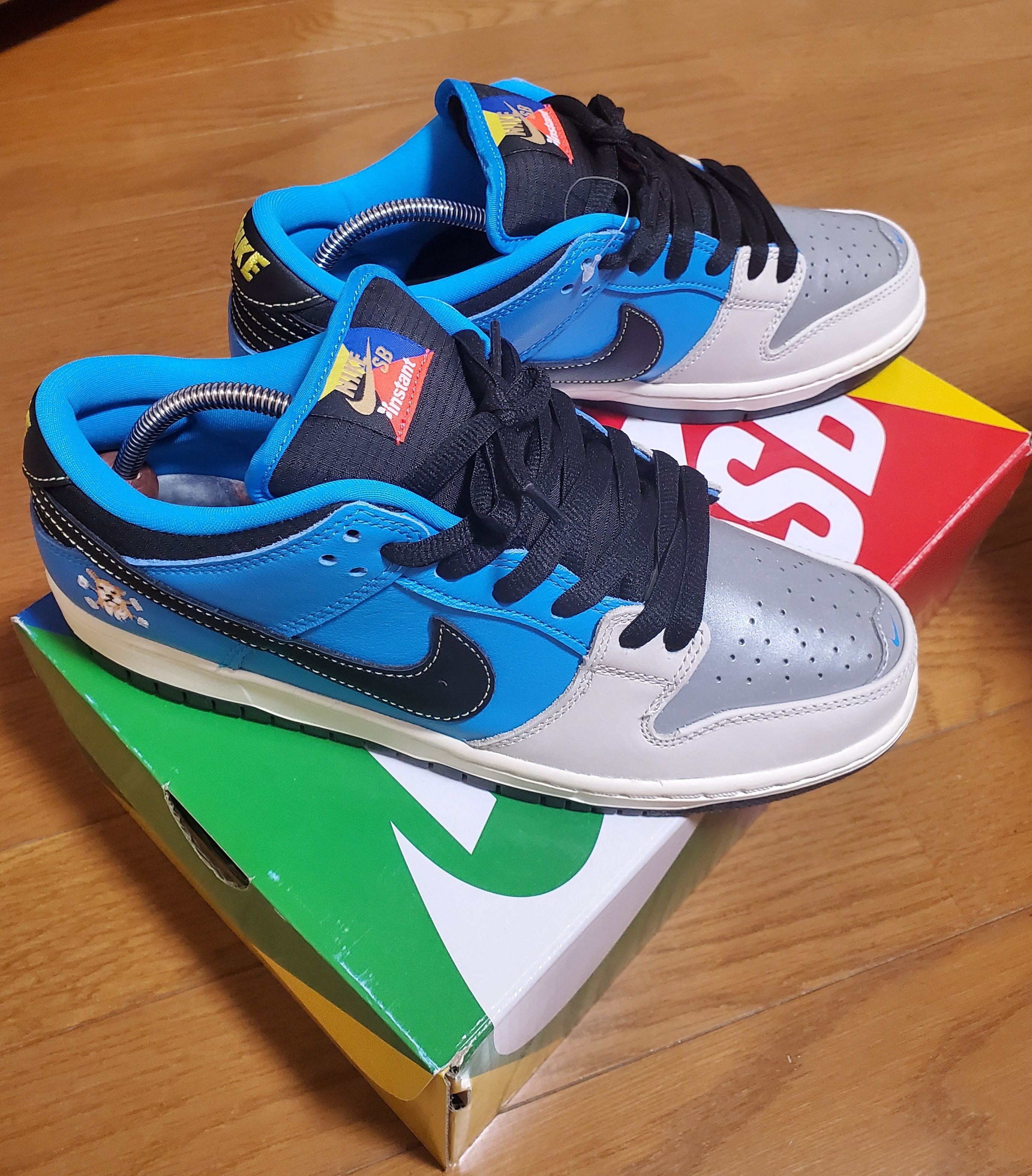 Instant Skateboards × Nike SB Dunk Low "Blue Hero"