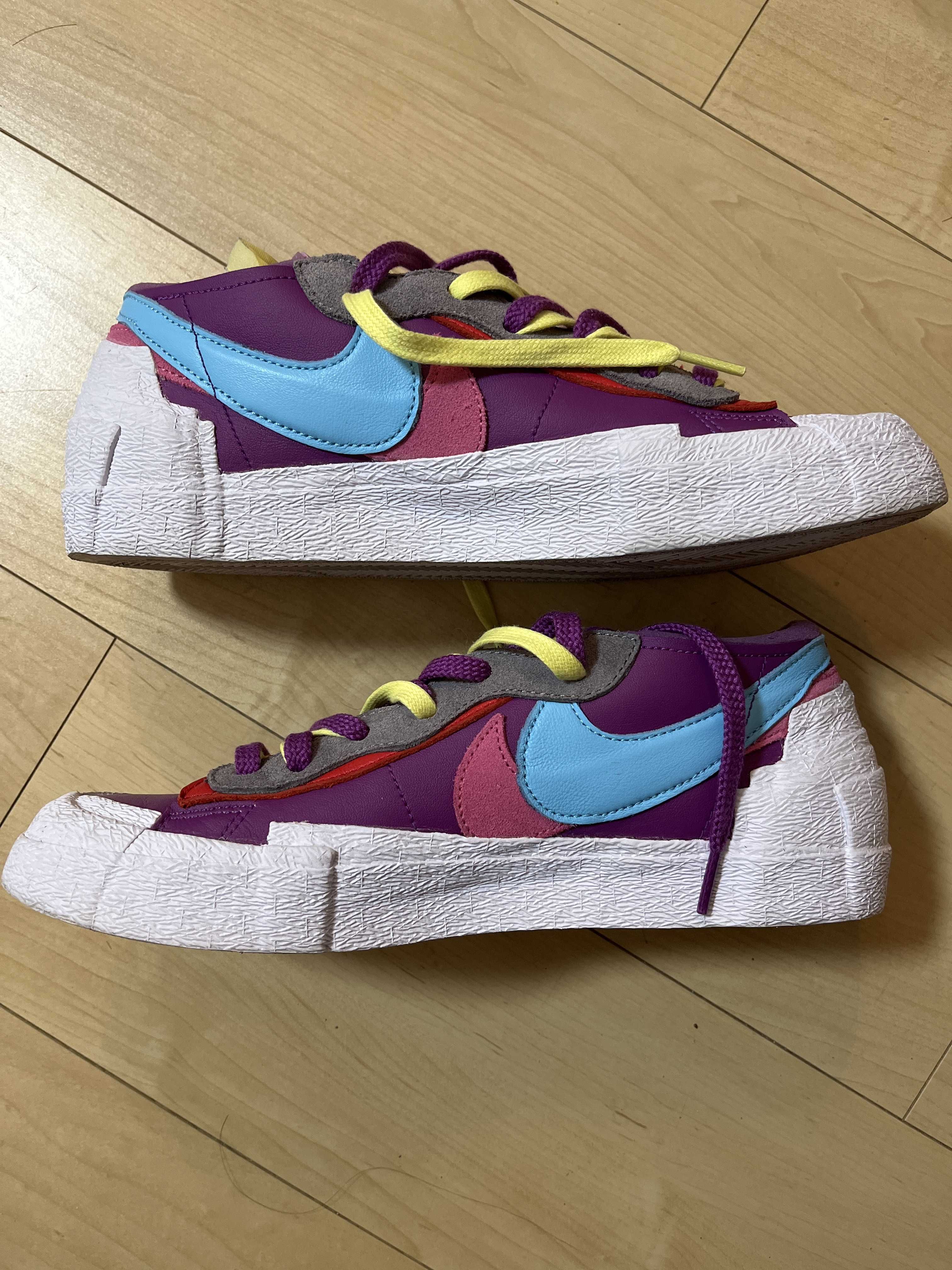 KAWS × sacai × Nike Blazer Low "Purple Dusk"