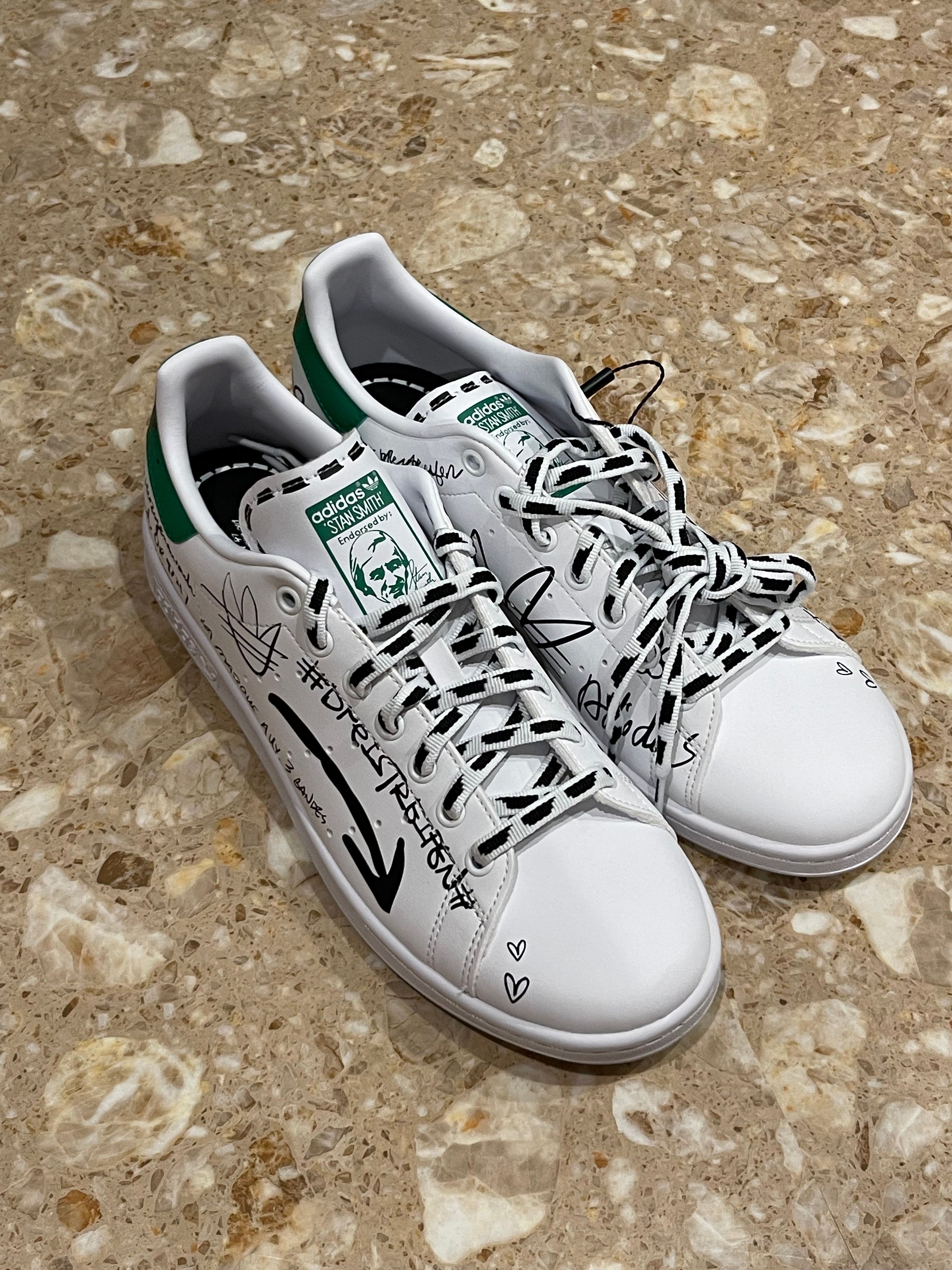 adidas Stan Smith Sharpie Pack Graffiti "White"