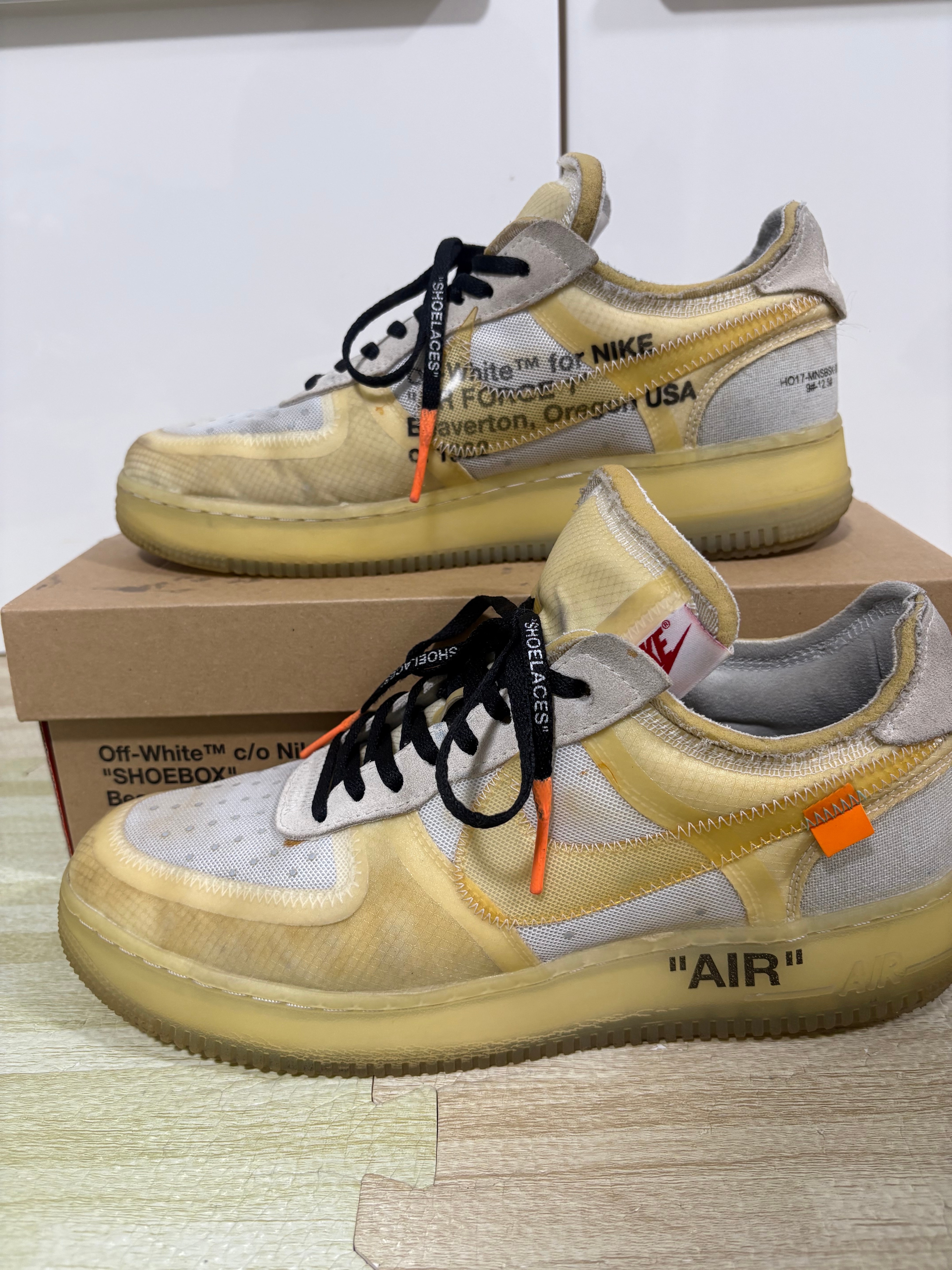 Off-White × Nike The Ten Air Force 1 Low "White"