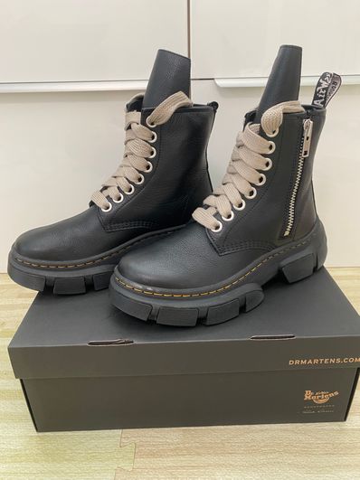 Rick Owens × Dr.Martens 1460 DMXL Jumbo Lace Boot "Black"
