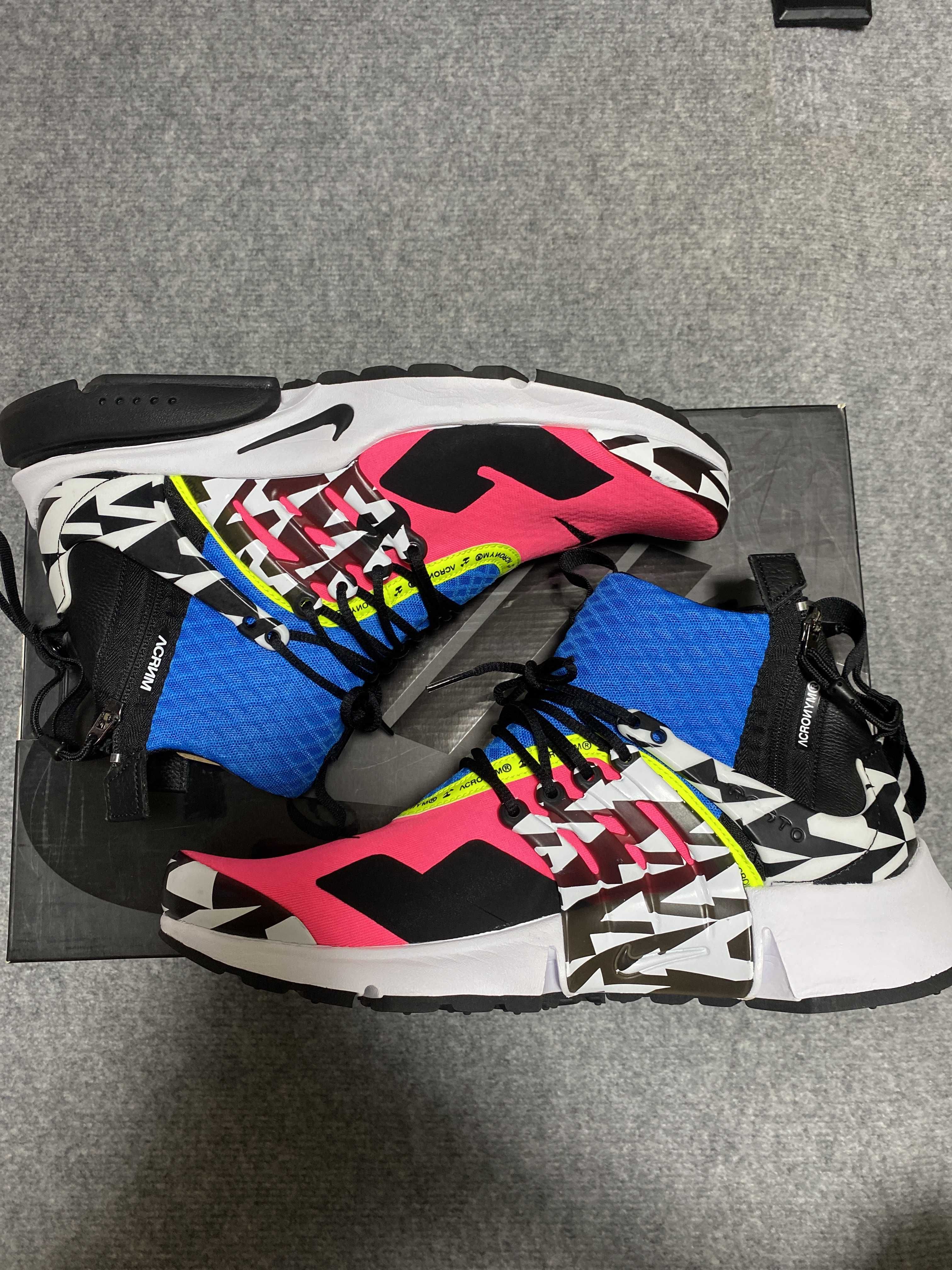 ACRONYM × Nike Air Presto Mid "Hyper Pink"