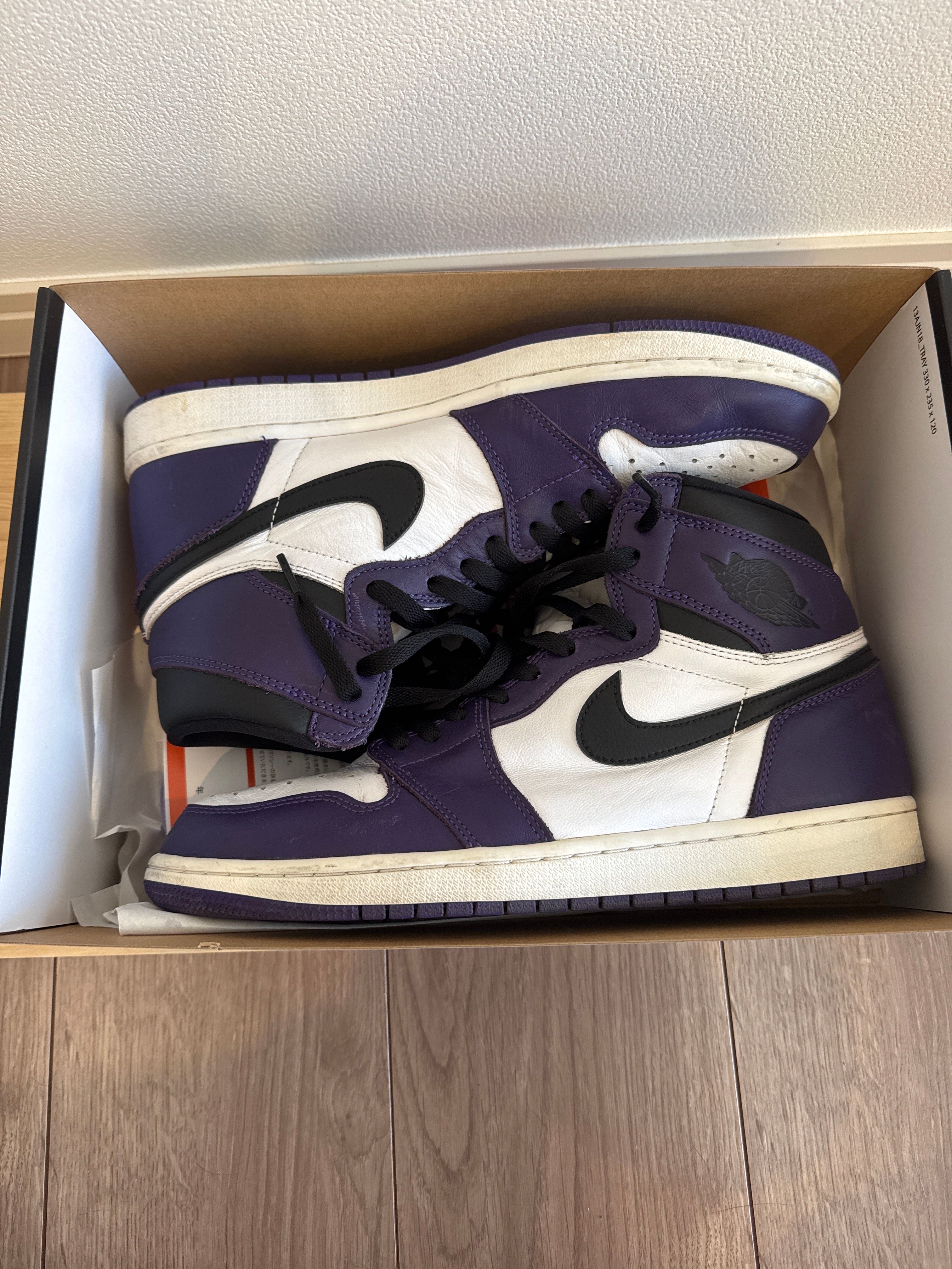 Nike Air Jordan 1 Retro High OG "Court Purple White/Black" (2020)   