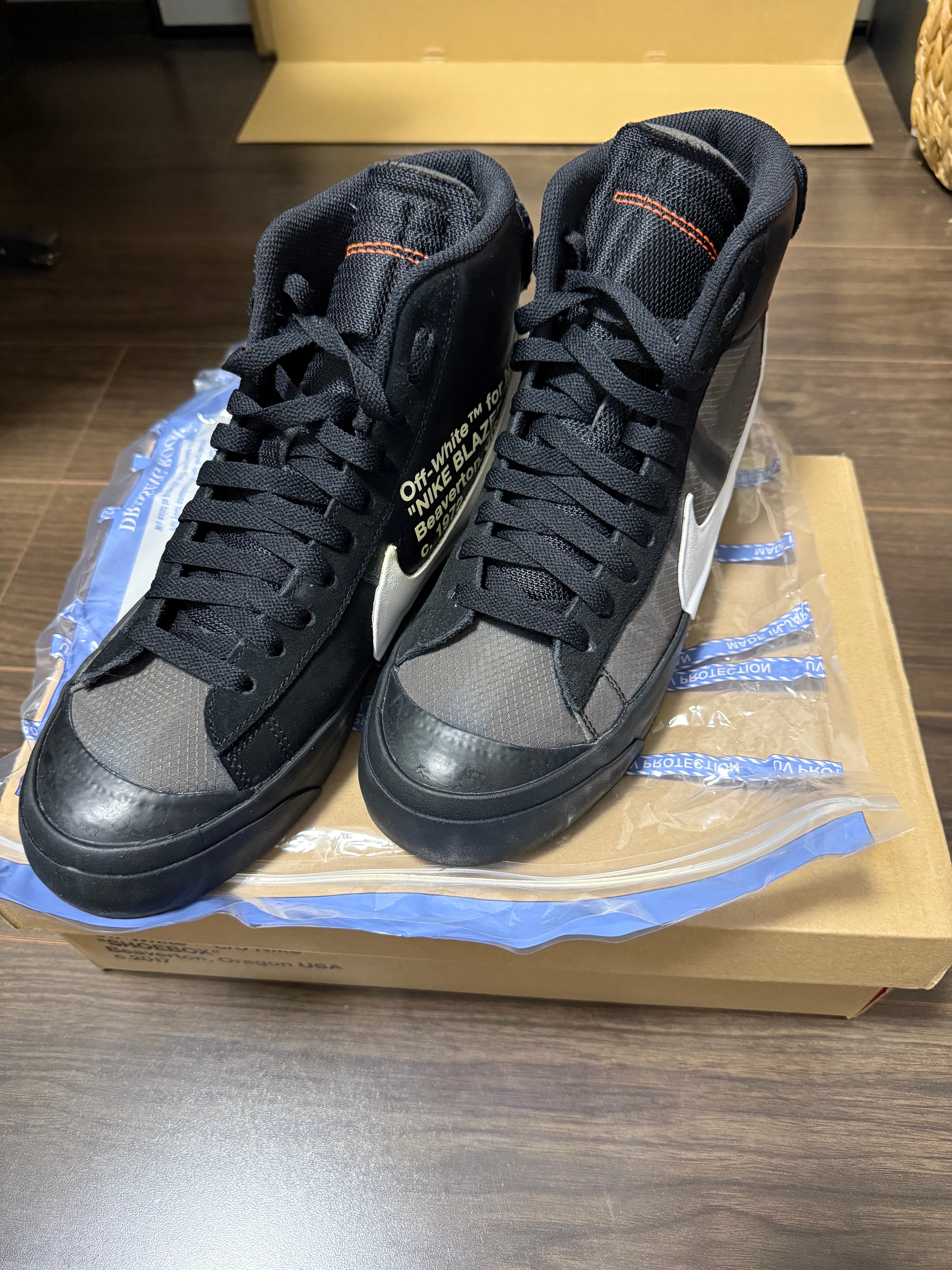 Off-White × Nike Blazer Studio Mid "Grim Reaper"