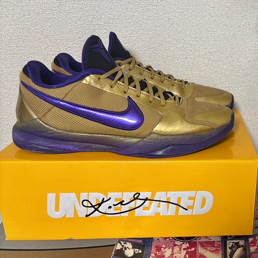 アンディフィーテッド × ナイキ コービー5 プロトロ "ホール オブ フェイム"