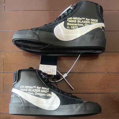 Off-White × Nike Blazer Studio Mid "Grim Reaper"