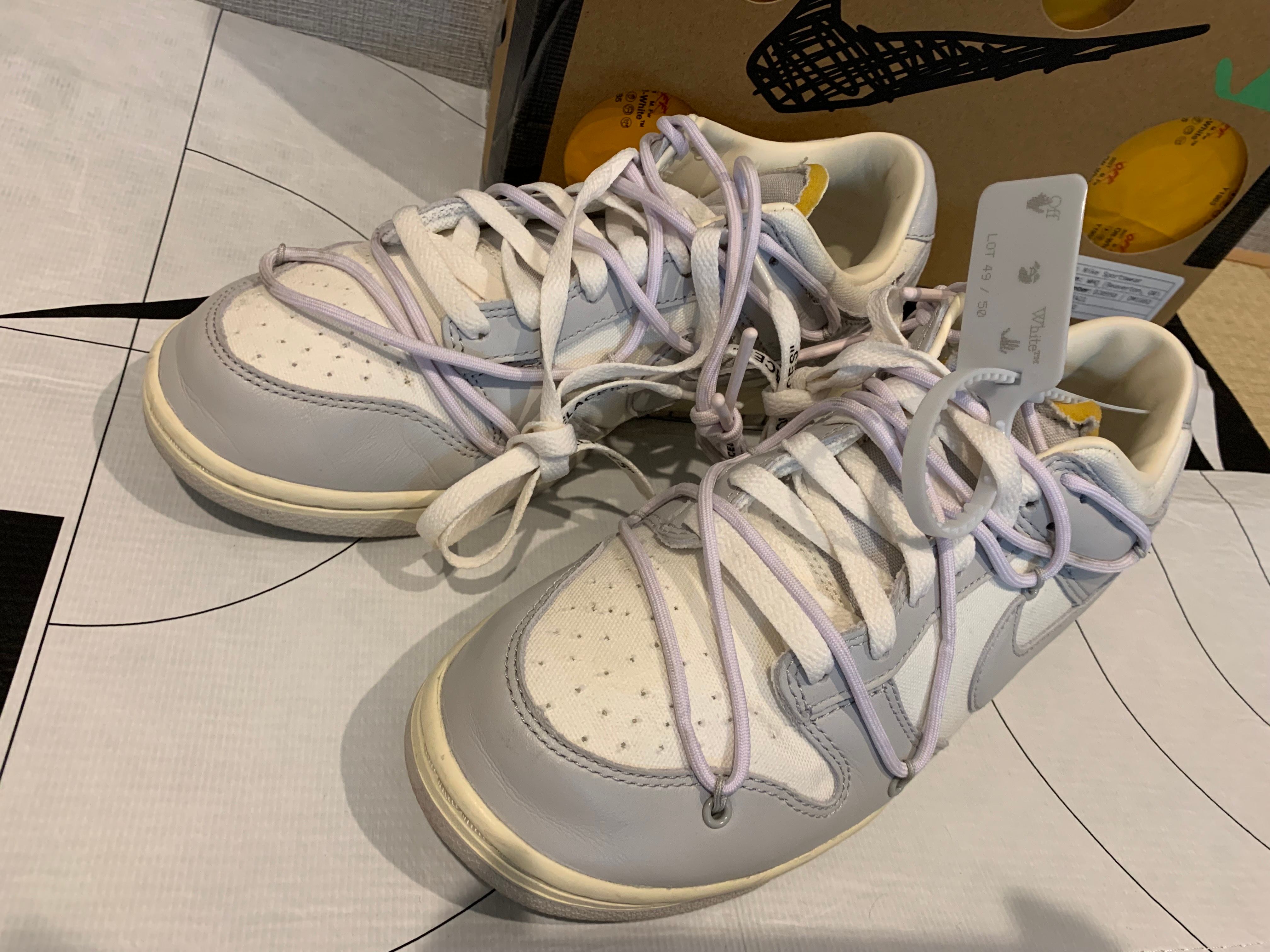 Off-White × Nike Dunk Low 1 of 50 "Lot.49"