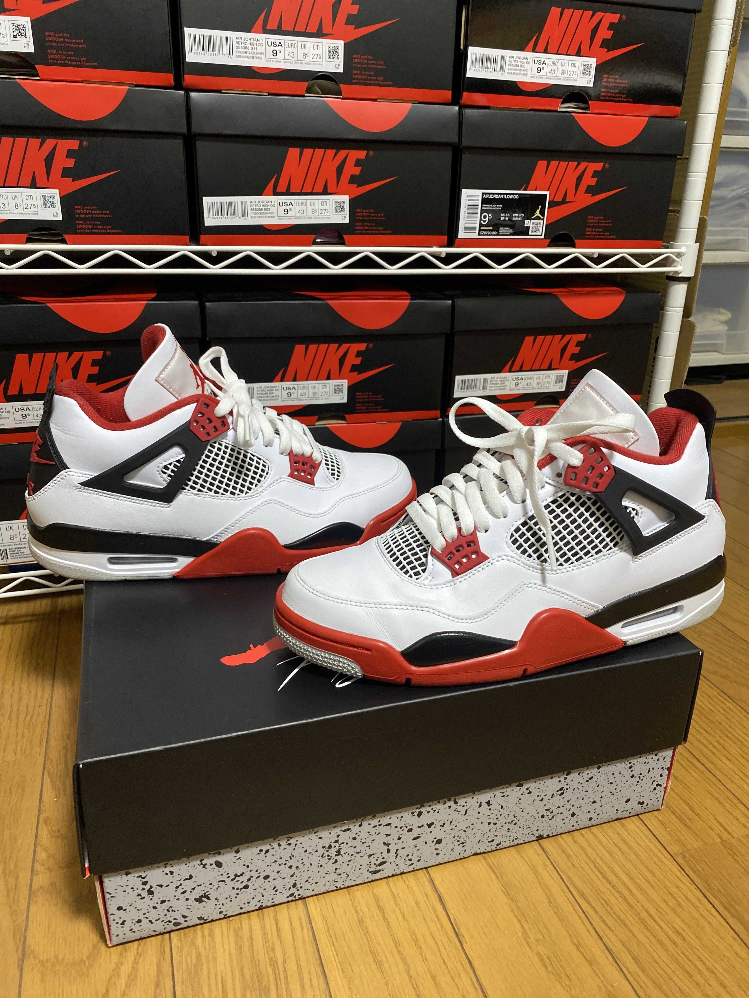 Nike Air Jordan 4 Retro OG "Fire Red" (2020)