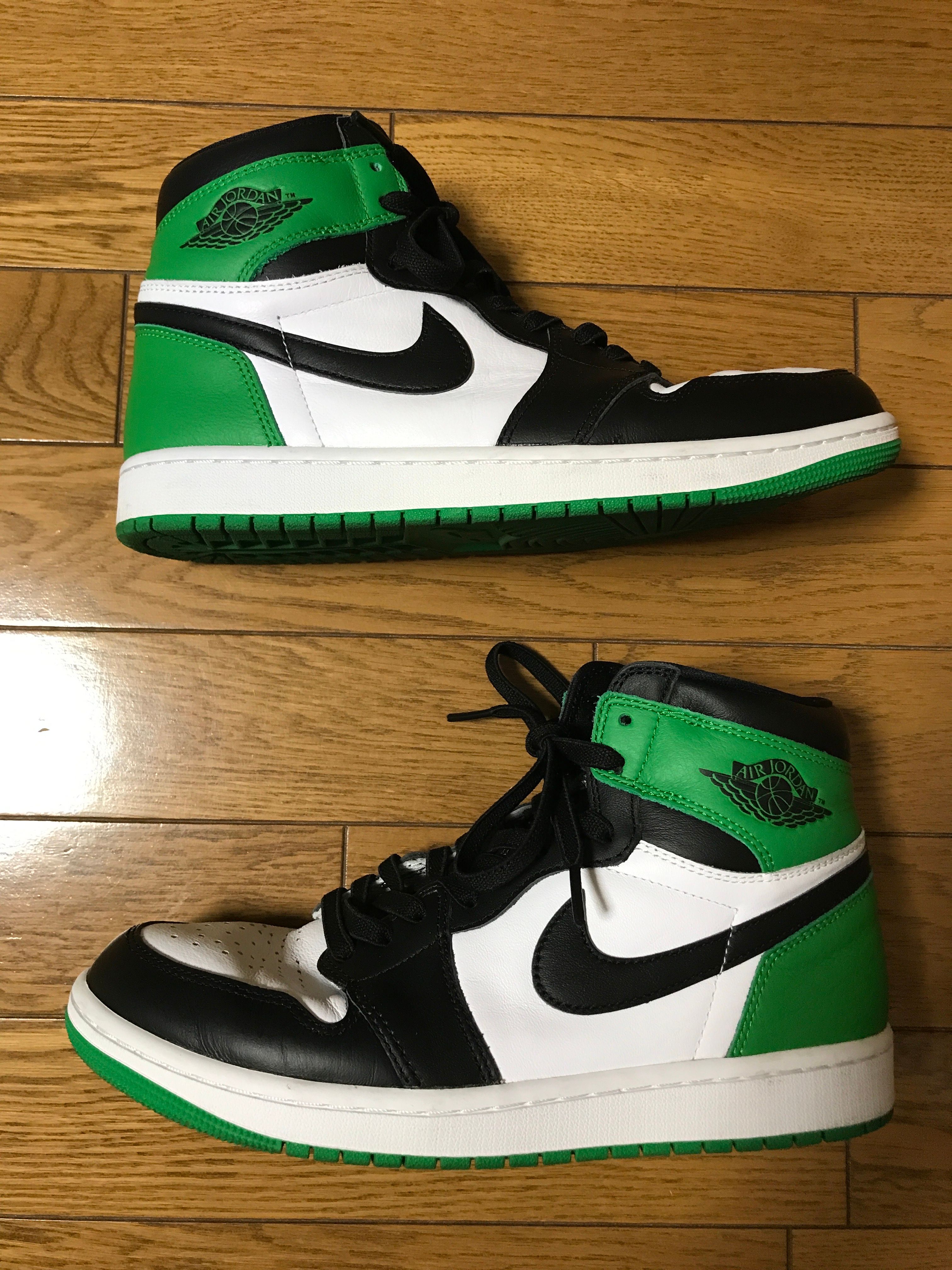 Nike Air Jordan 1 Retro High OG "Celtics/Black and Lucky Green" (2023)