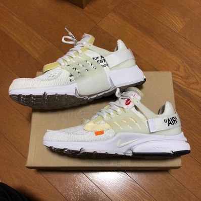 Off-White × Nike Air Presto "White/Black/Cone"